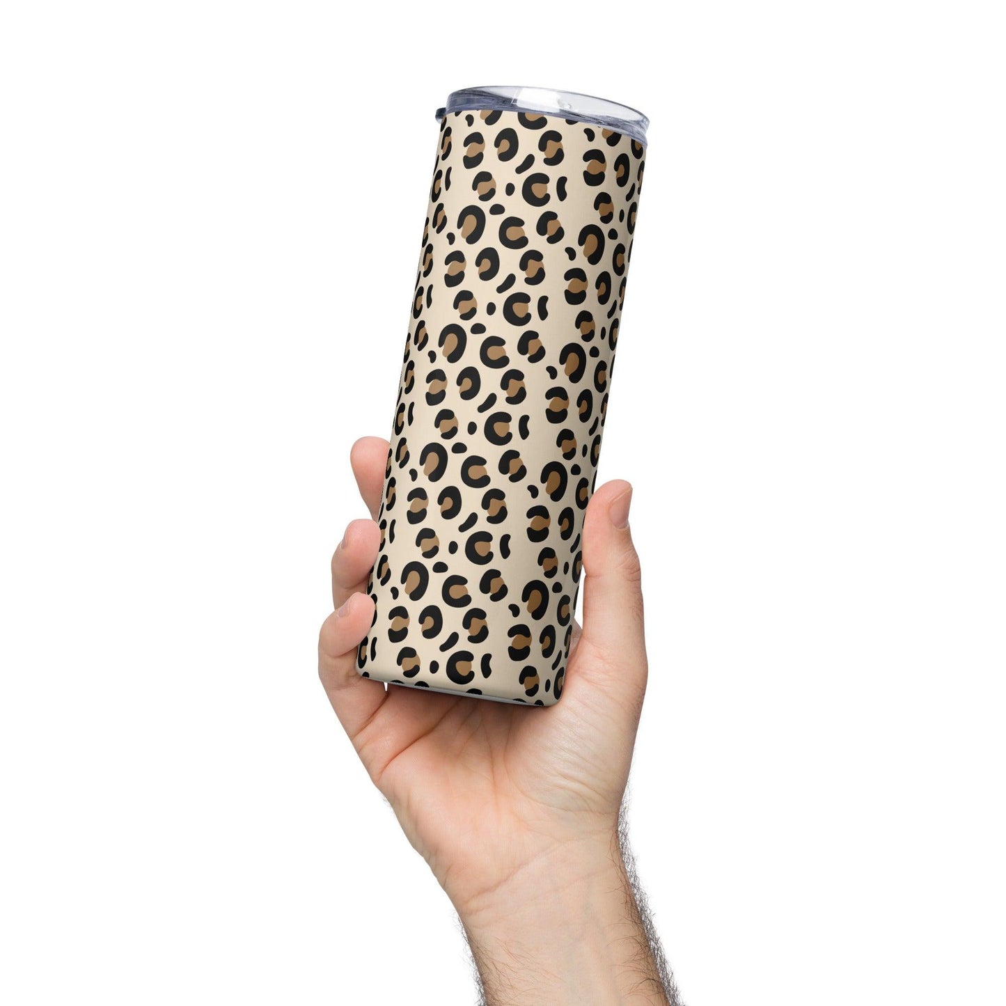 Cheetah Print Stainless Steel Tumbler - Clover Collection Shop