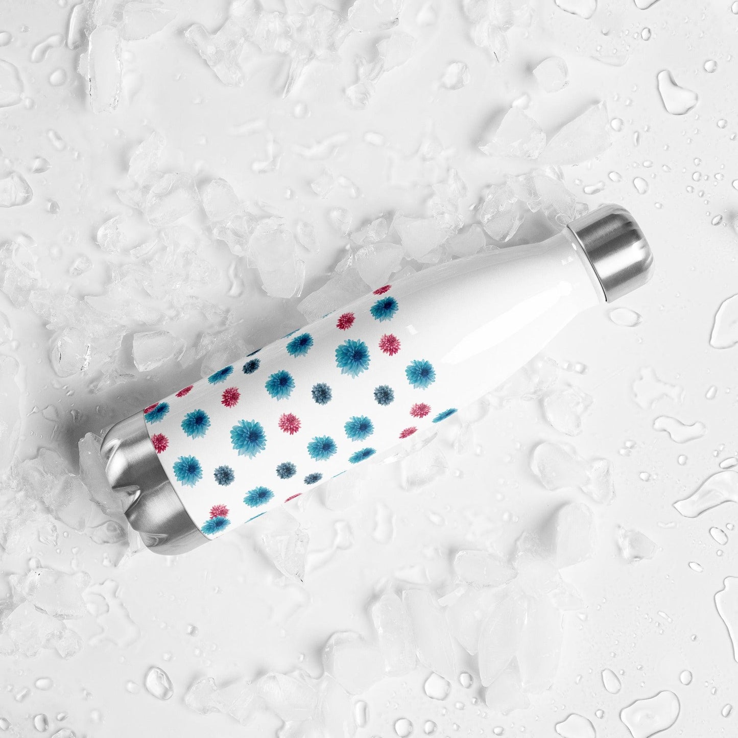 Dahlia Stainless Steel Water Bottle - Clover Collection Shop