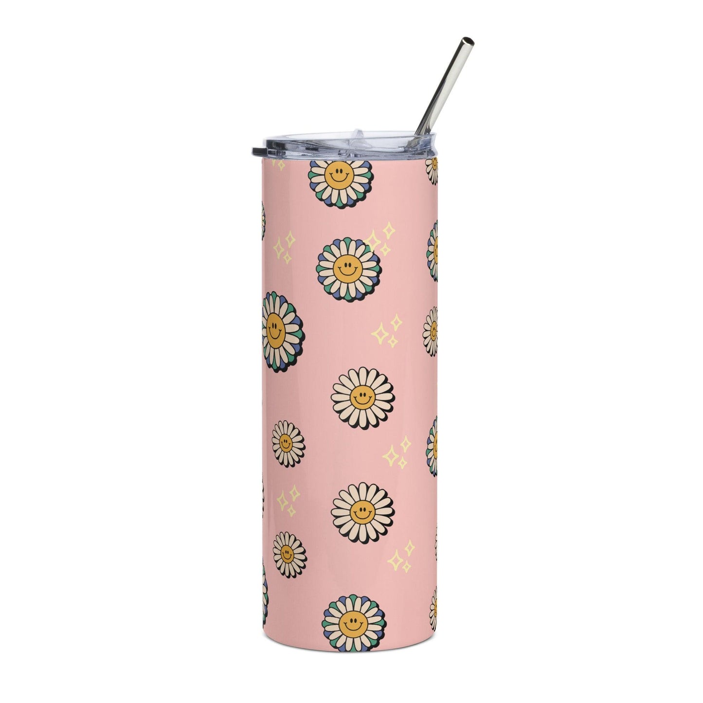 Daisy Power Stainless Steel Tumbler - Clover Collection Shop