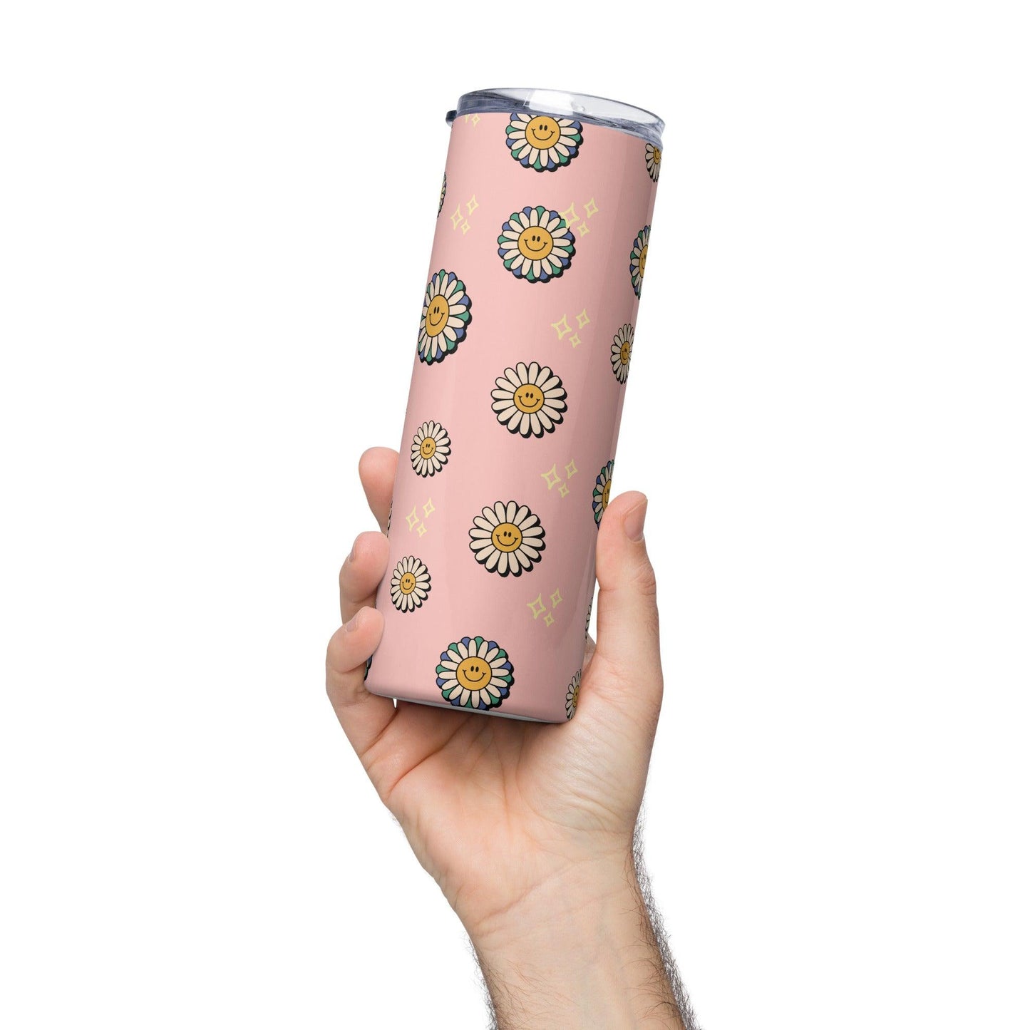 Daisy Power Stainless Steel Tumbler - Clover Collection Shop