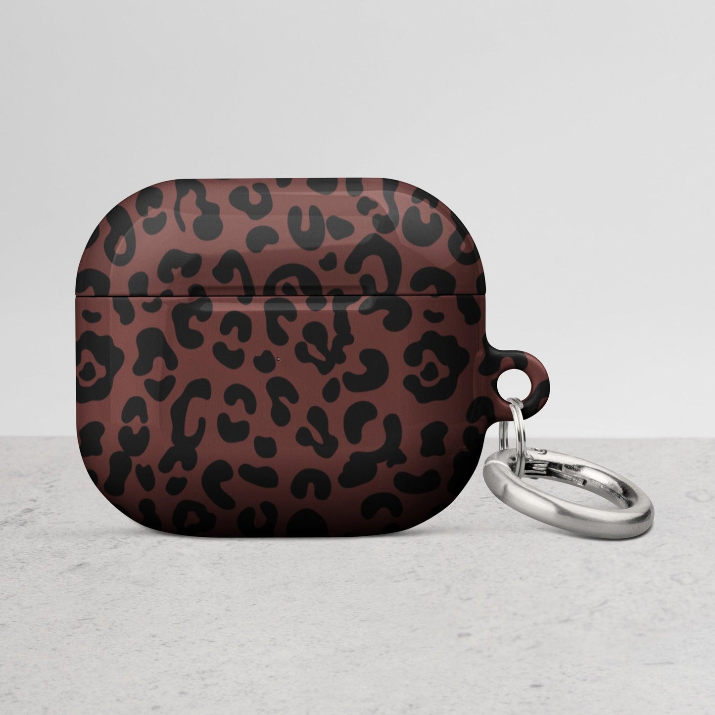 Dark Cheetah Print Case for AirPods® - Clover Collection Shop