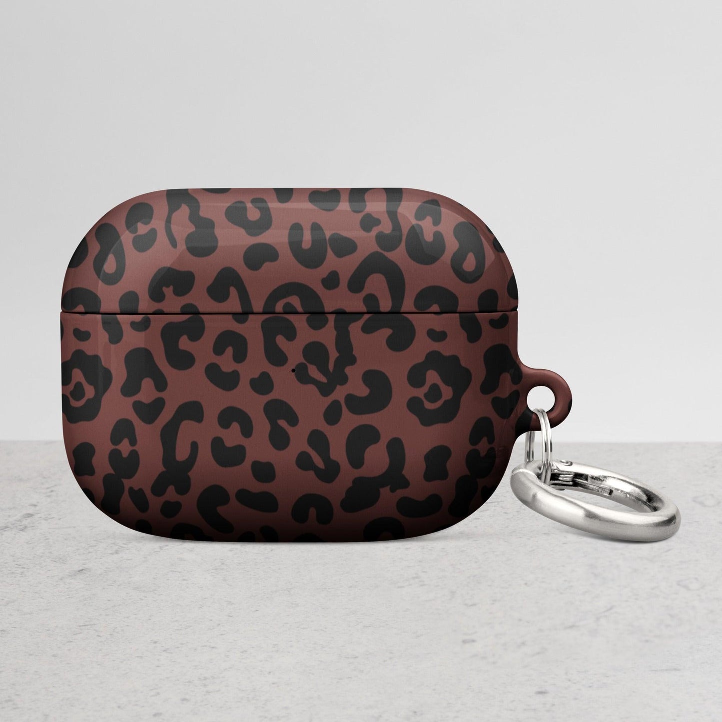 Dark Cheetah Print Case for AirPods® - Clover Collection Shop