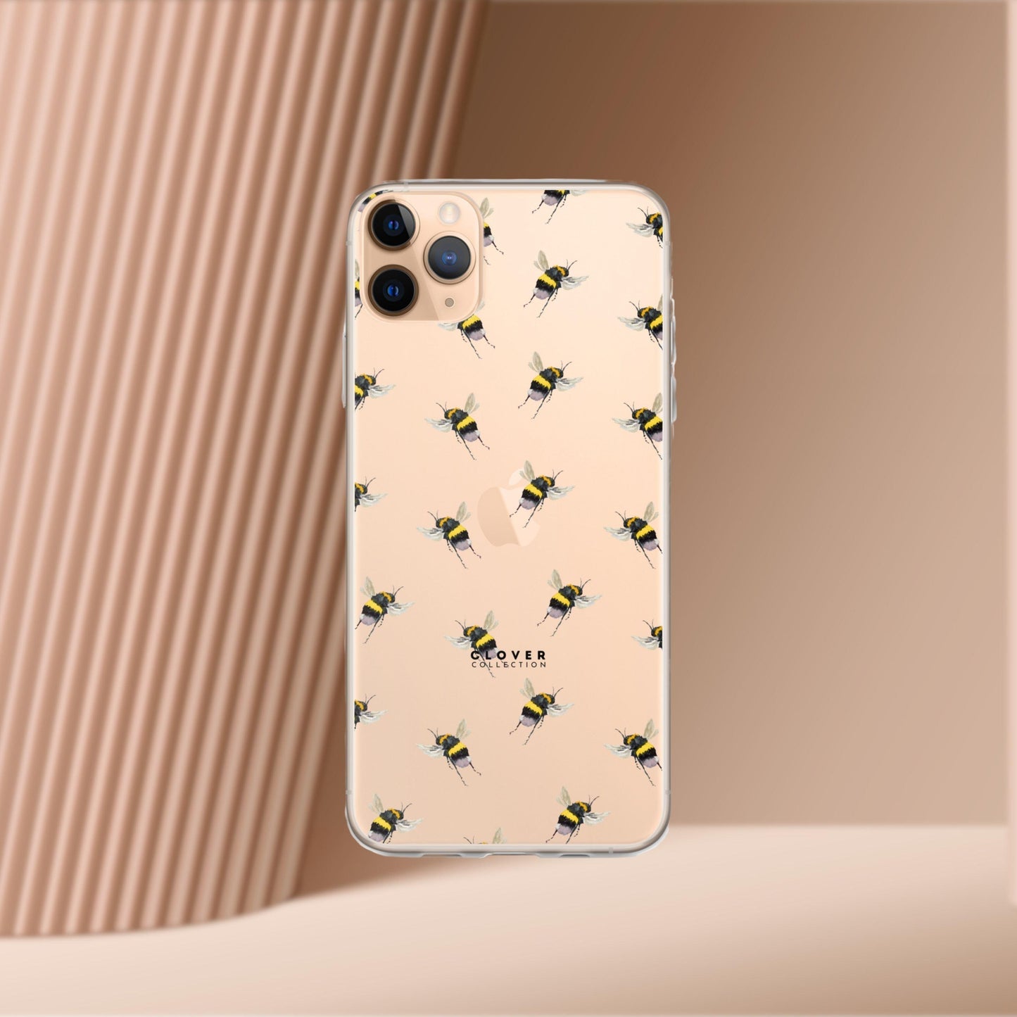 Flying Bee Clear Case for iPhone - Clover Collection Shop