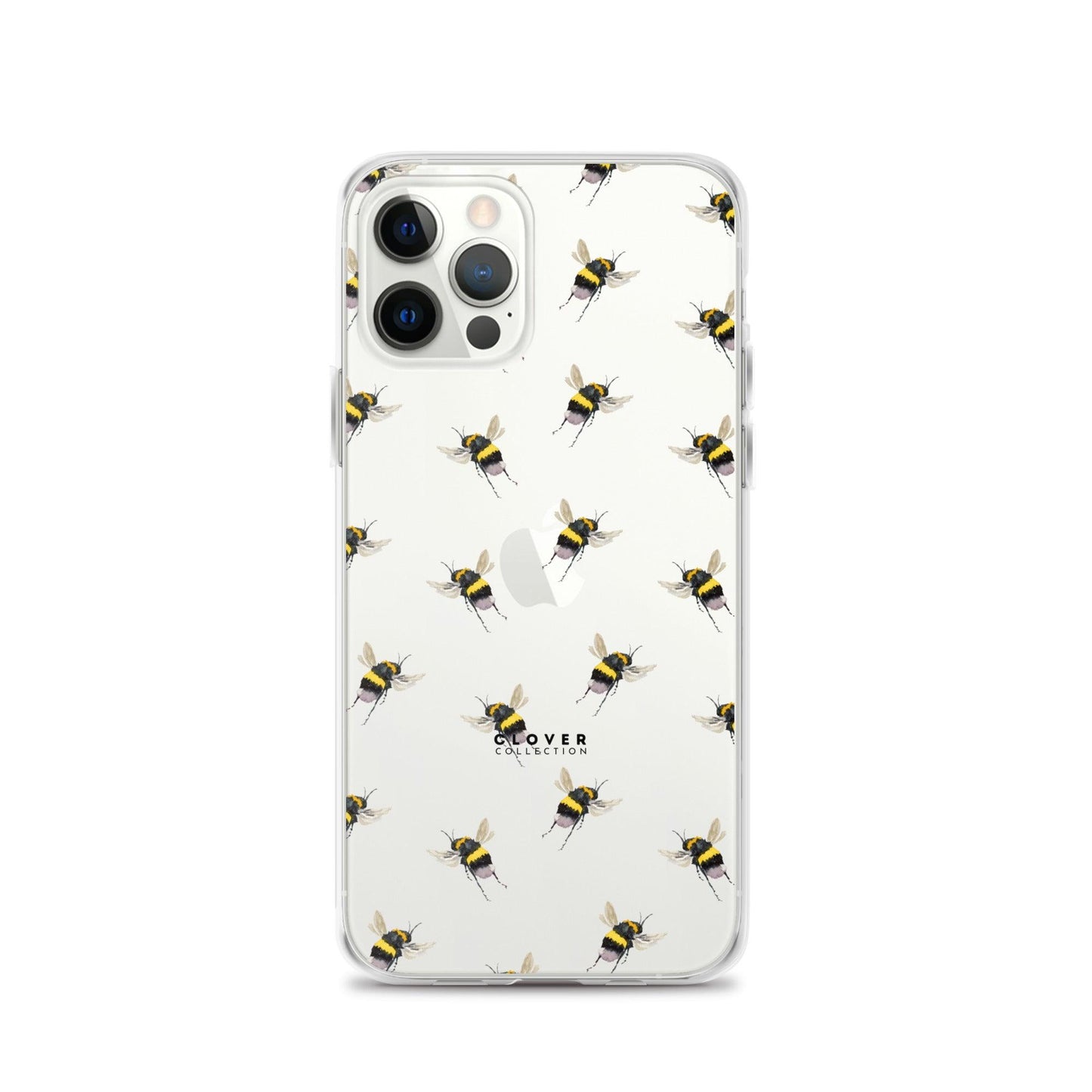 Flying Bee Clear Case for iPhone - Clover Collection Shop