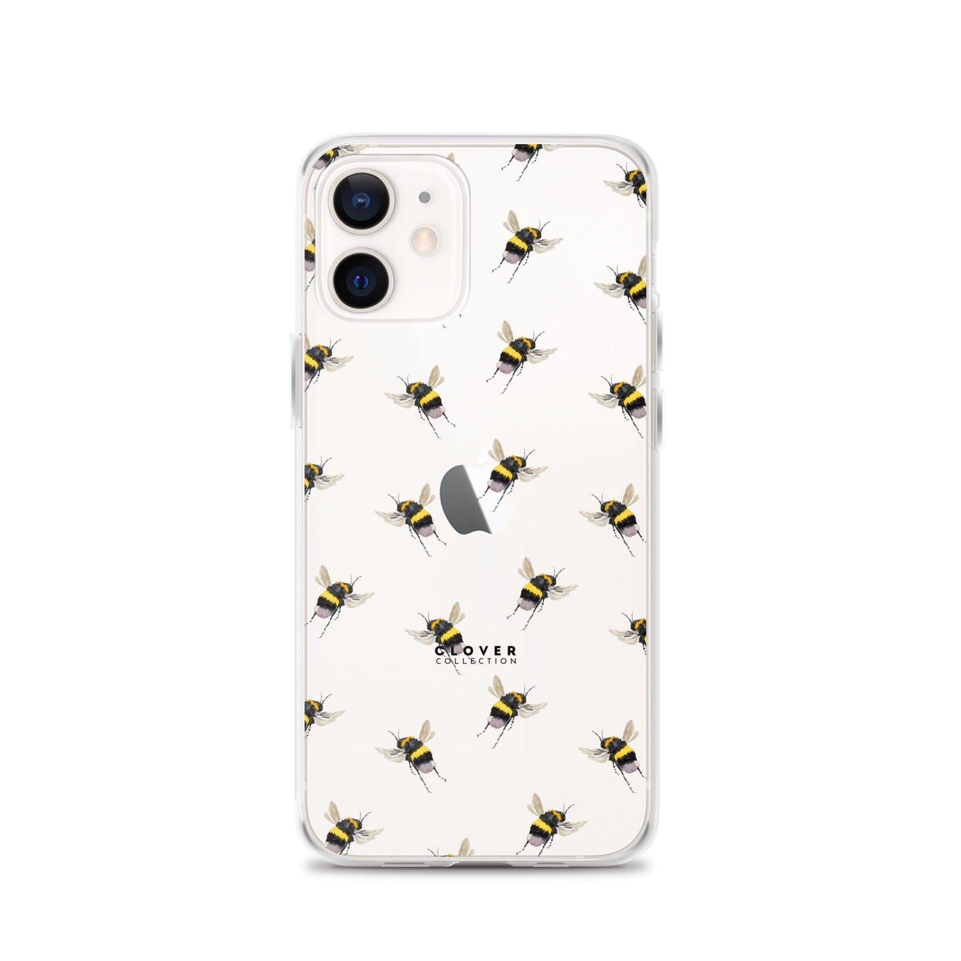 Flying Bee Clear Case for iPhone - Clover Collection Shop