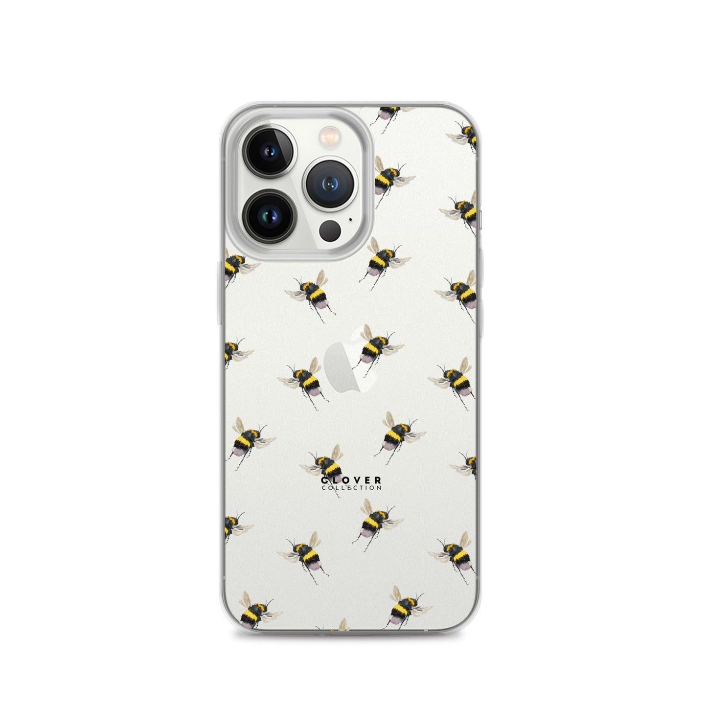 Flying Bee Clear Case for iPhone - Clover Collection Shop