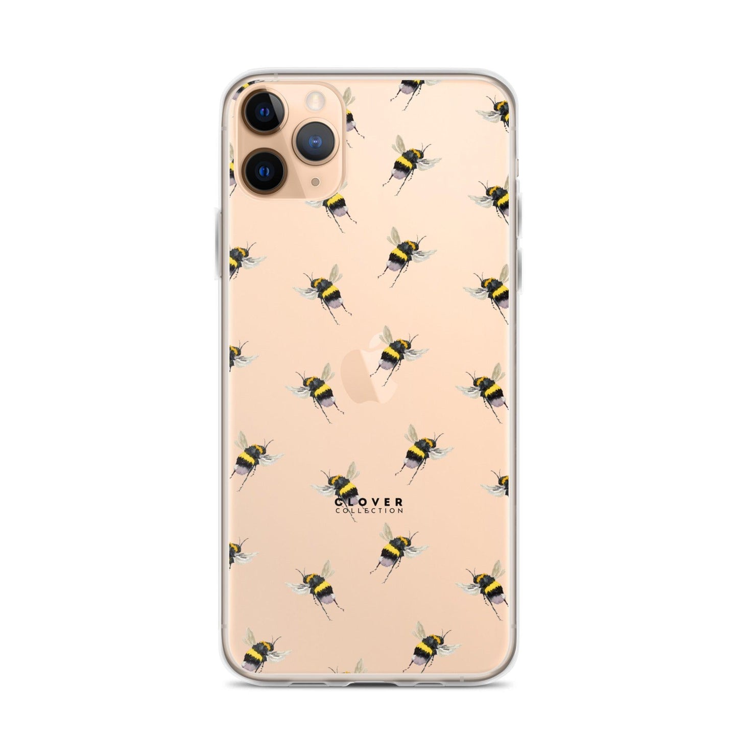 Flying Bee Clear Case for iPhone - Clover Collection Shop