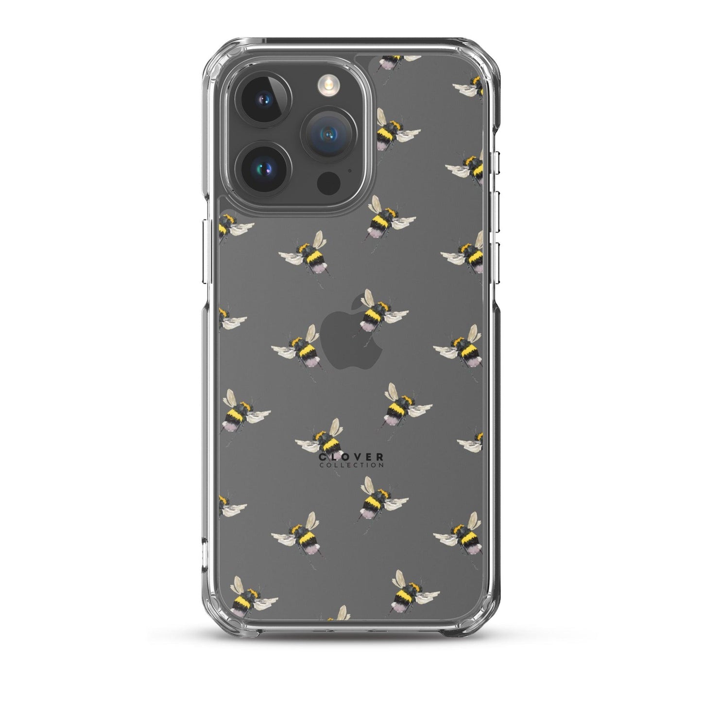 Flying Bee Clear Case for iPhone - Clover Collection Shop