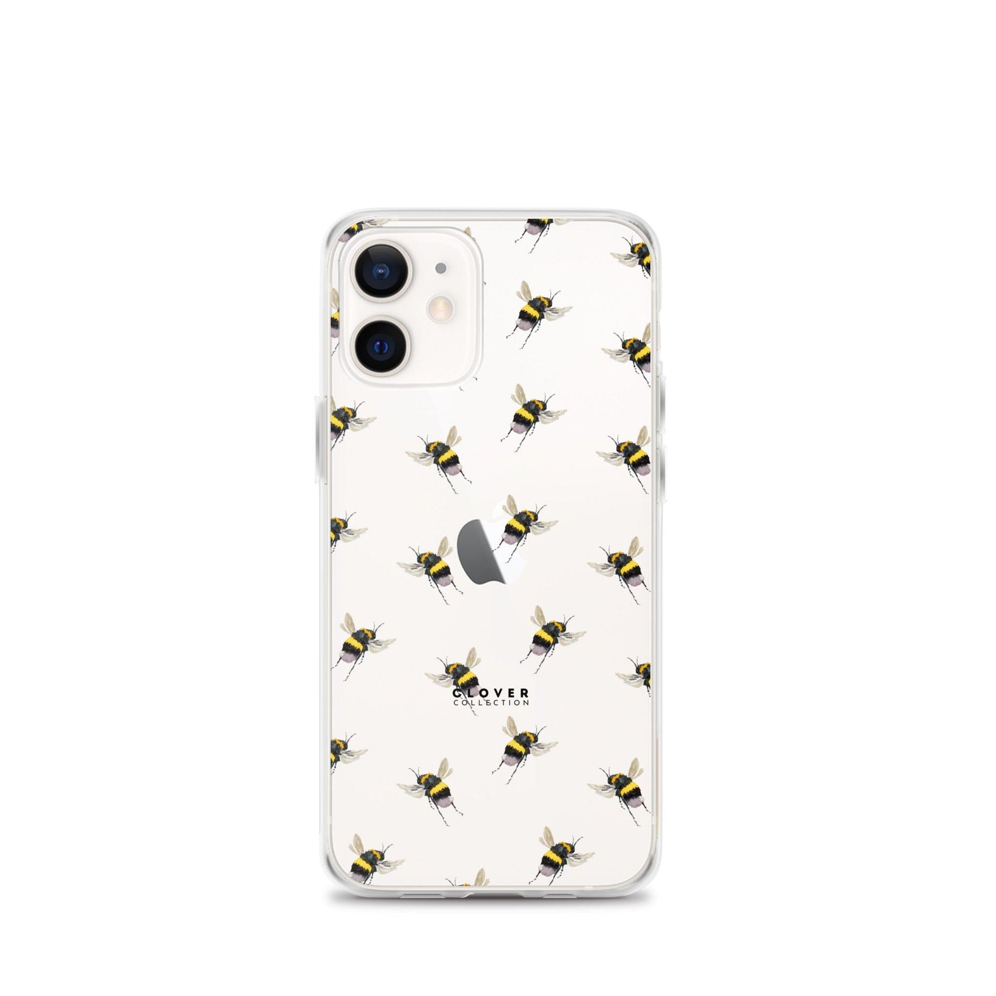 Flying Bee Clear Case for iPhone - Clover Collection Shop