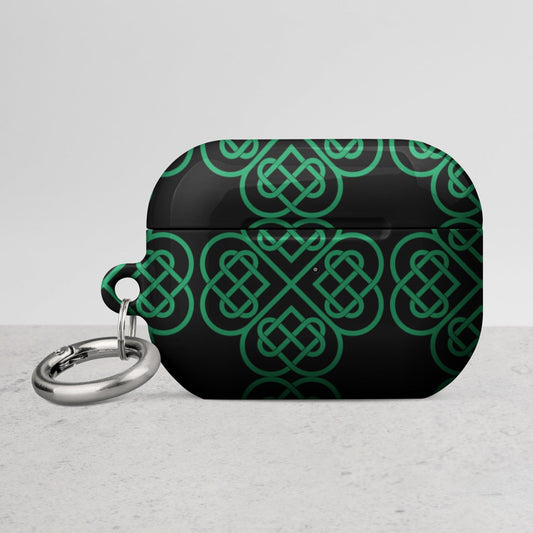Green Celtic Case for AirPods® - Clover Collection Shop