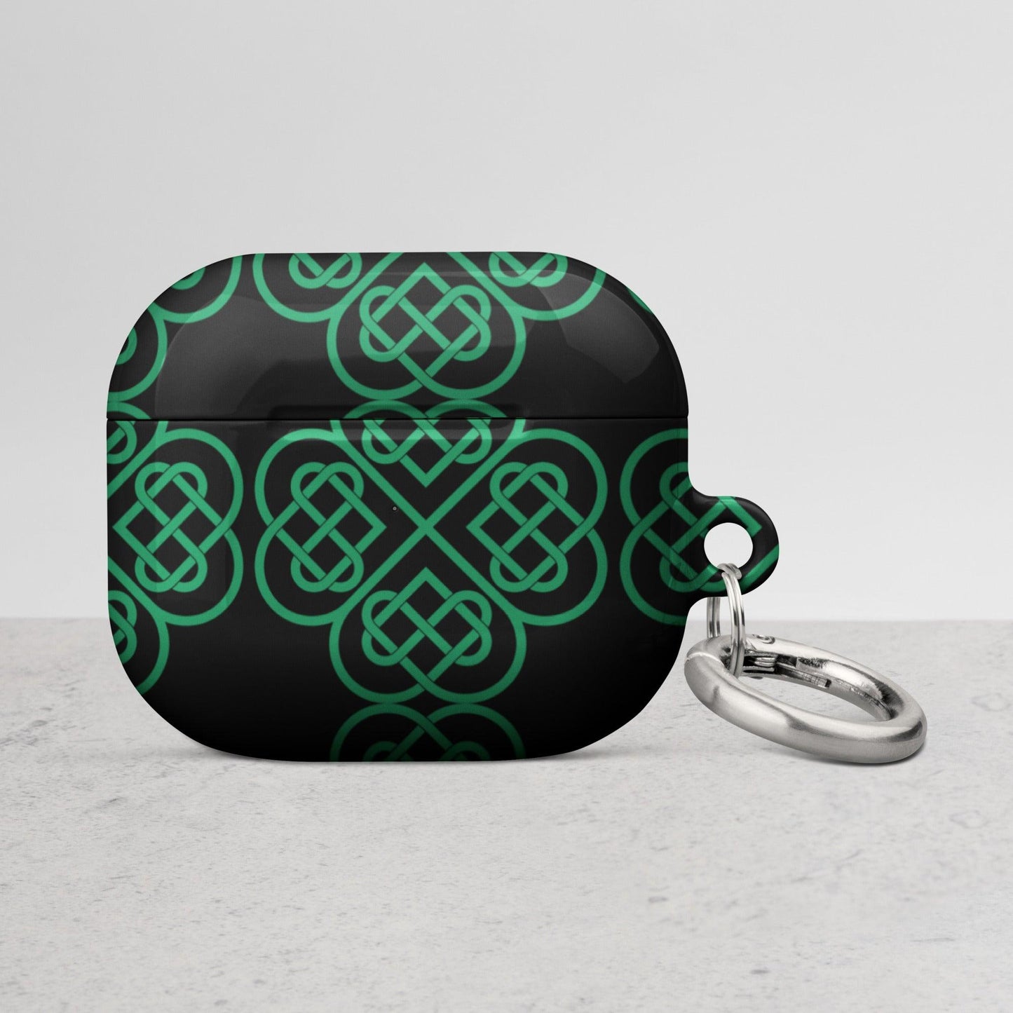 Green Celtic Case for AirPods® - Clover Collection Shop