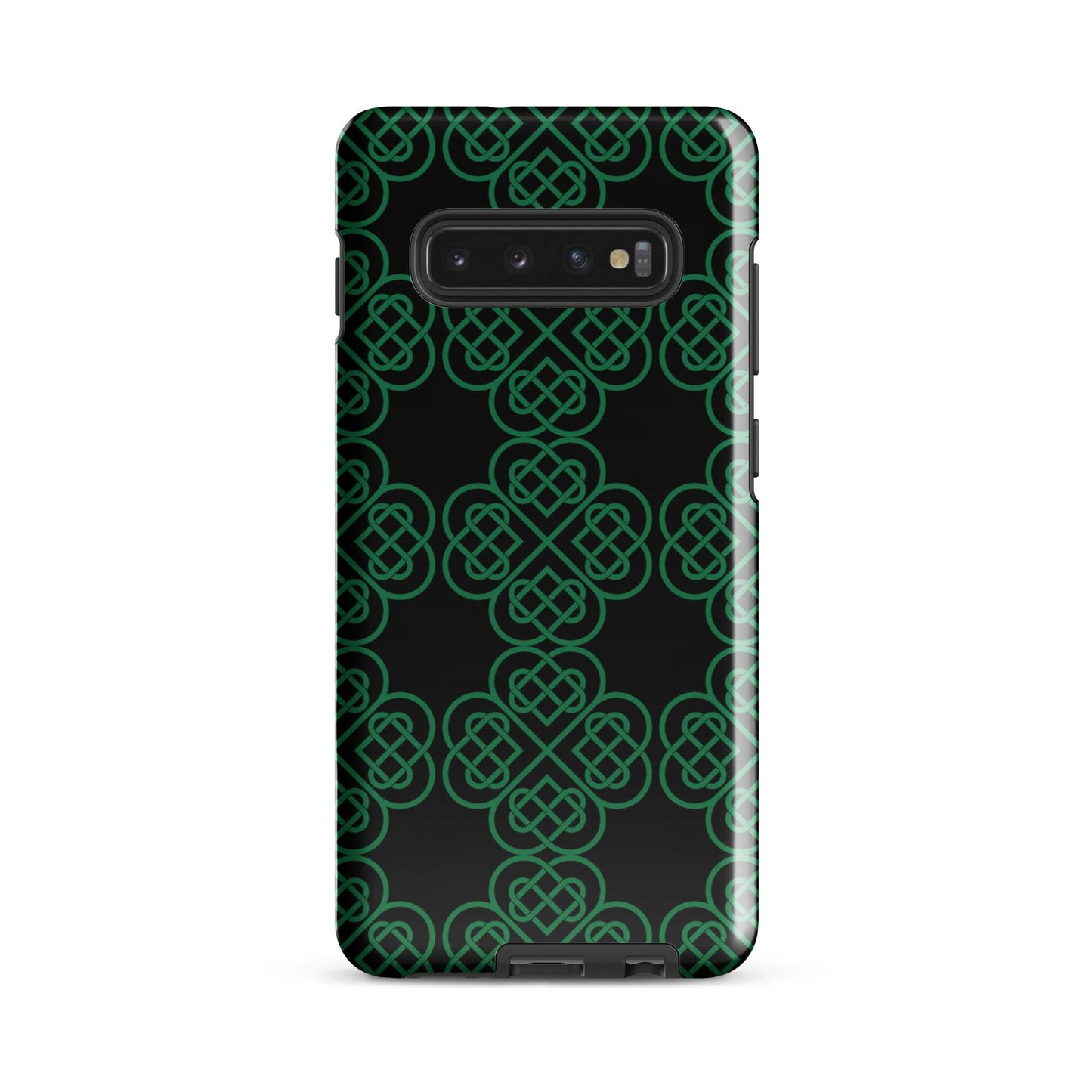 Green Celtic Tough case for Samsung® - Clover Collection Shop