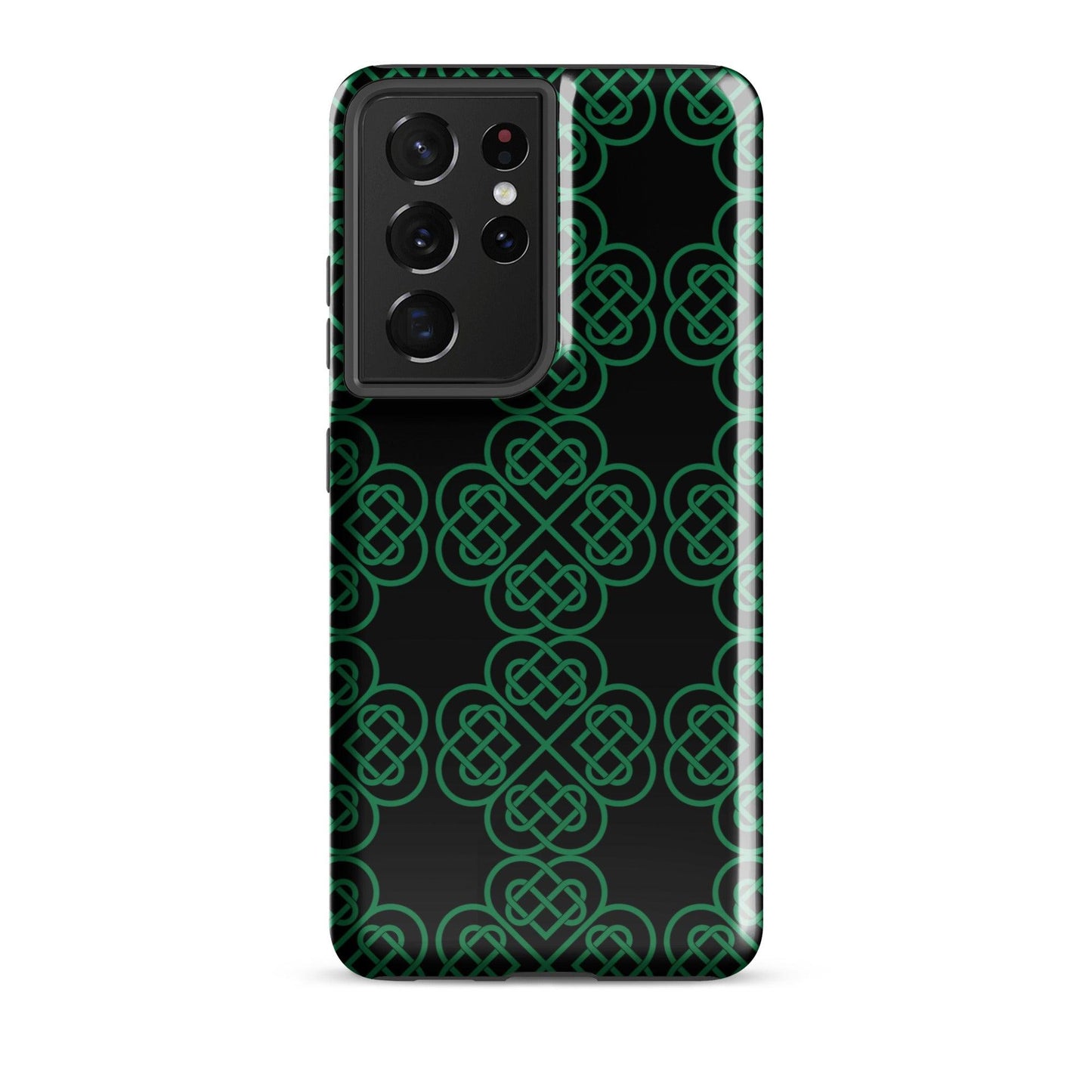 Green Celtic Tough case for Samsung® - Clover Collection Shop