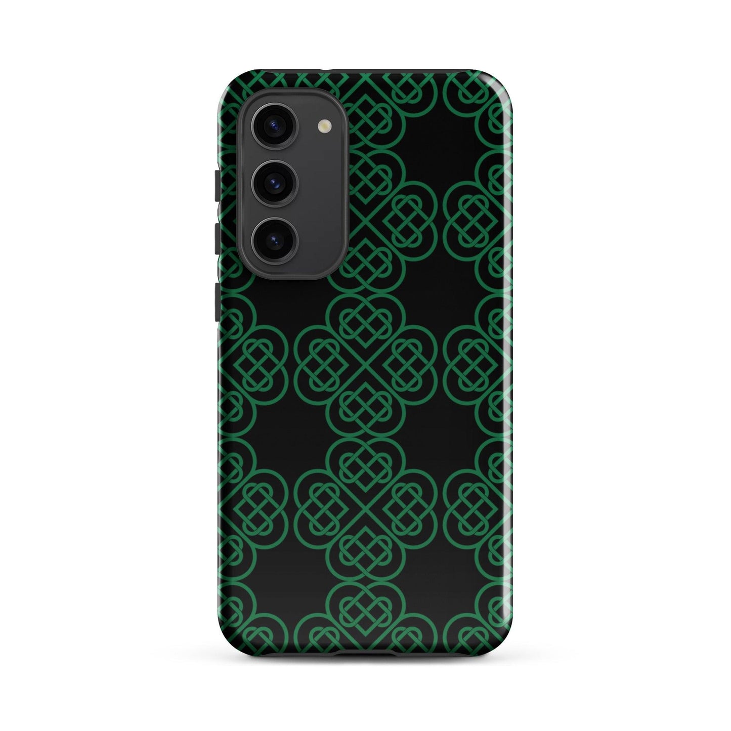 Green Celtic Tough case for Samsung® - Clover Collection Shop