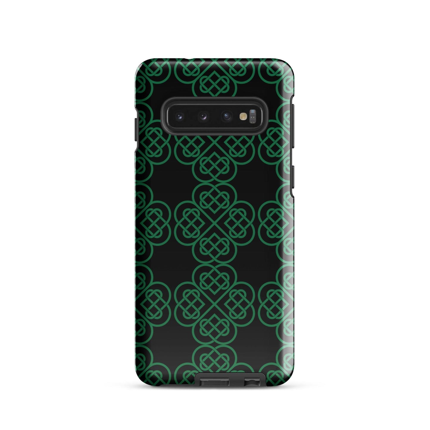 Green Celtic Tough case for Samsung® - Clover Collection Shop