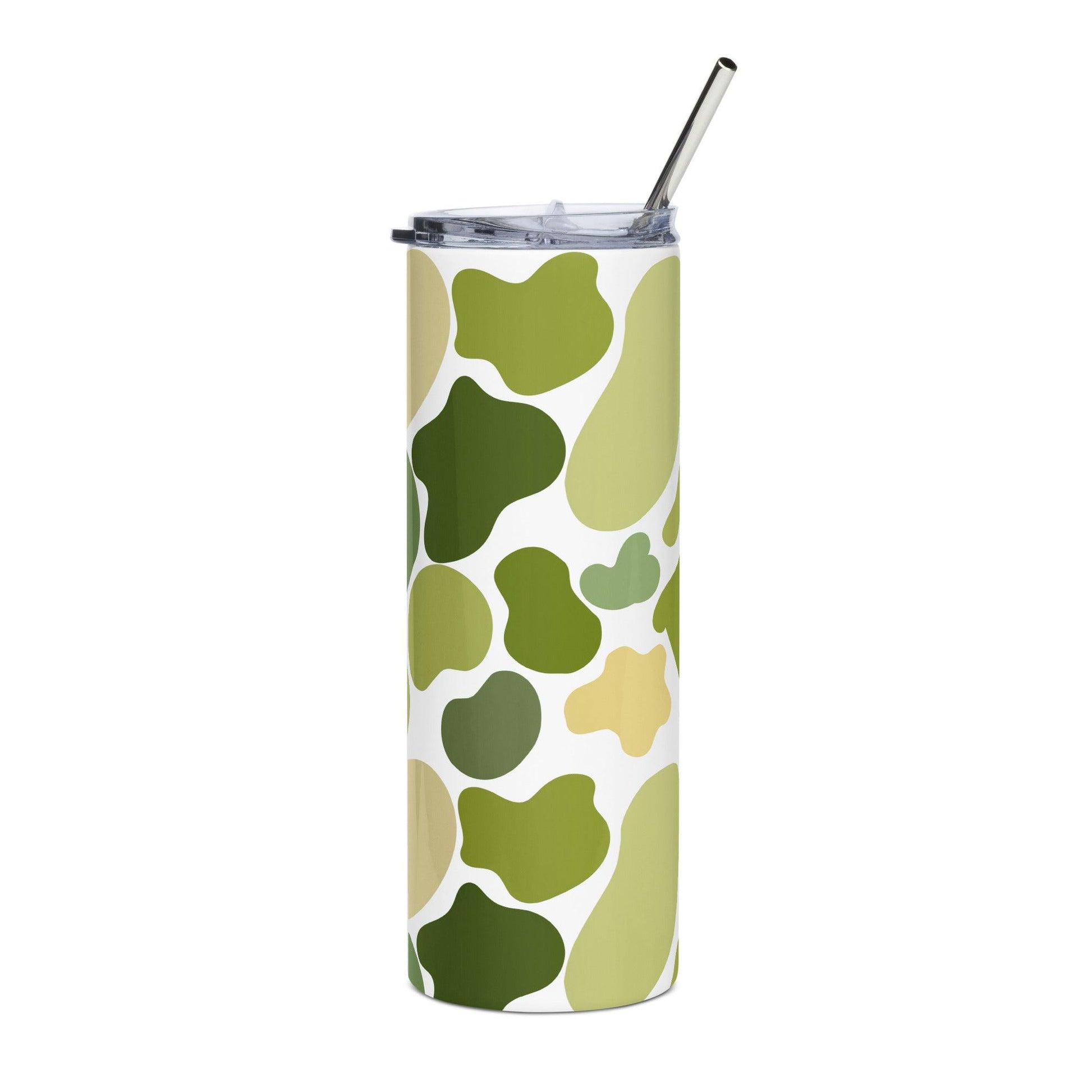 Green Patch Stainless Steel Tumbler - Clover Collection Shop