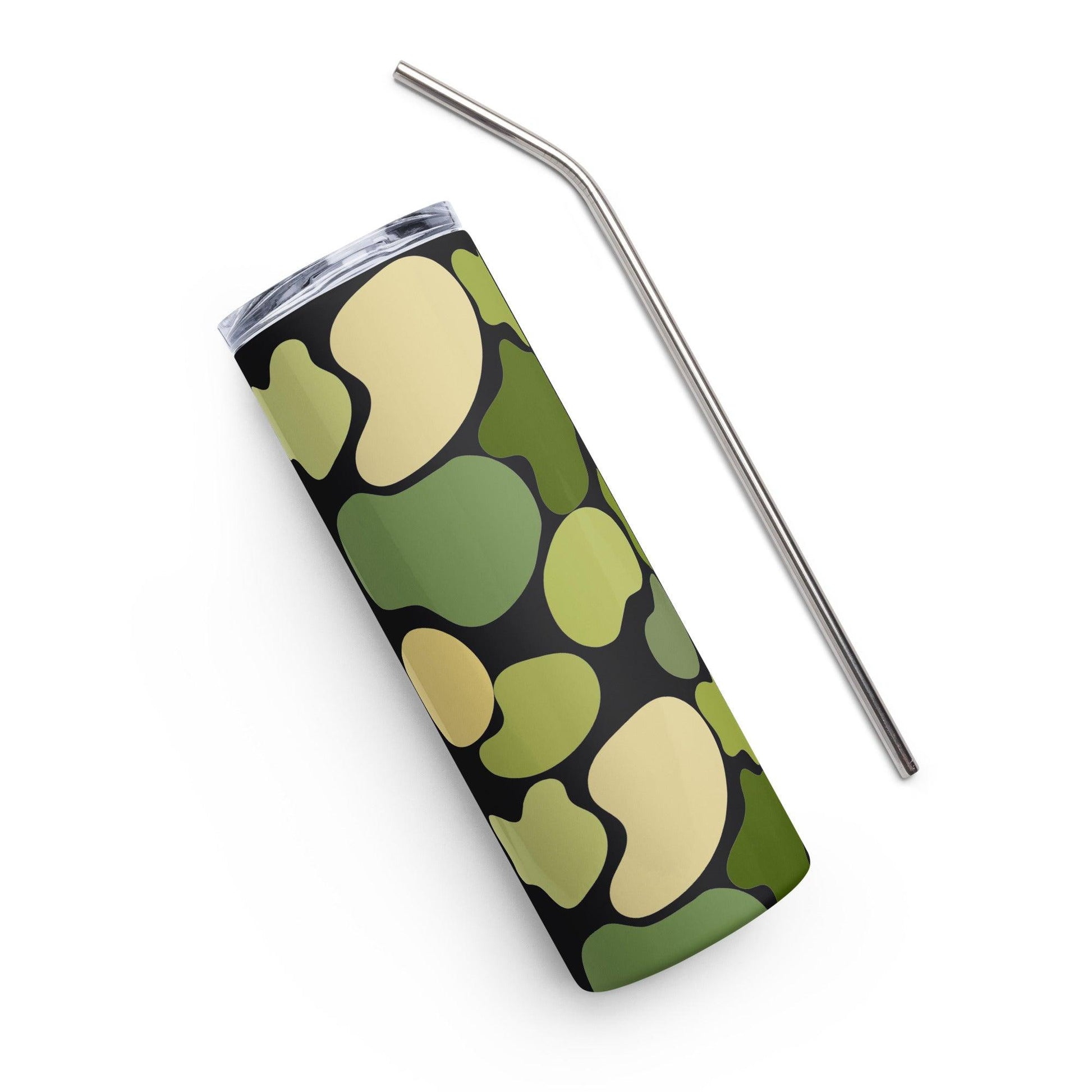 Green Patch Stainless Steel Tumbler - Clover Collection Shop