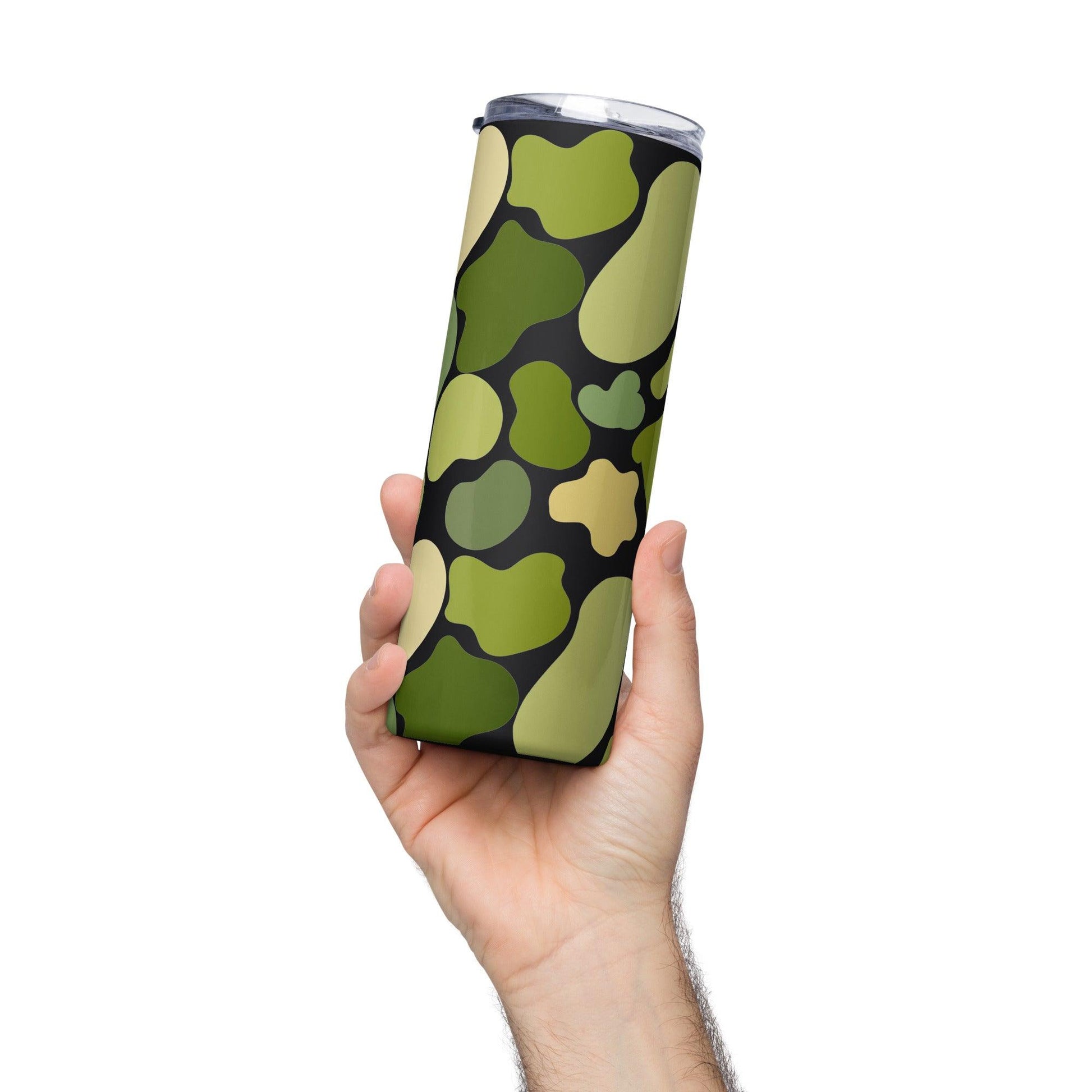 Green Patch Stainless Steel Tumbler - Clover Collection Shop