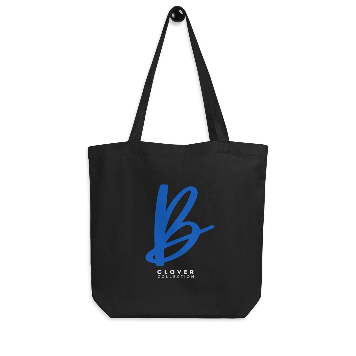 Initial “B” Eco Tote Bag - Clover Collection Shop