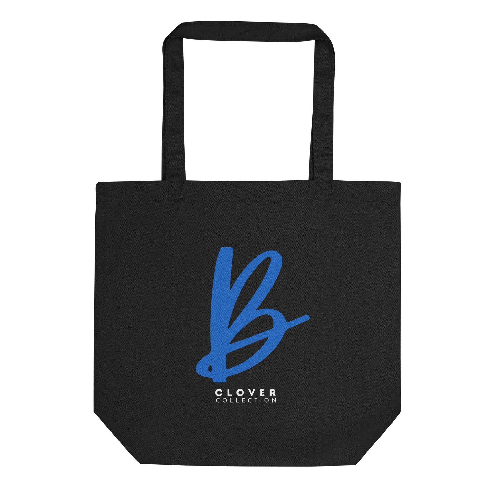 Initial “B” Eco Tote Bag - Clover Collection Shop