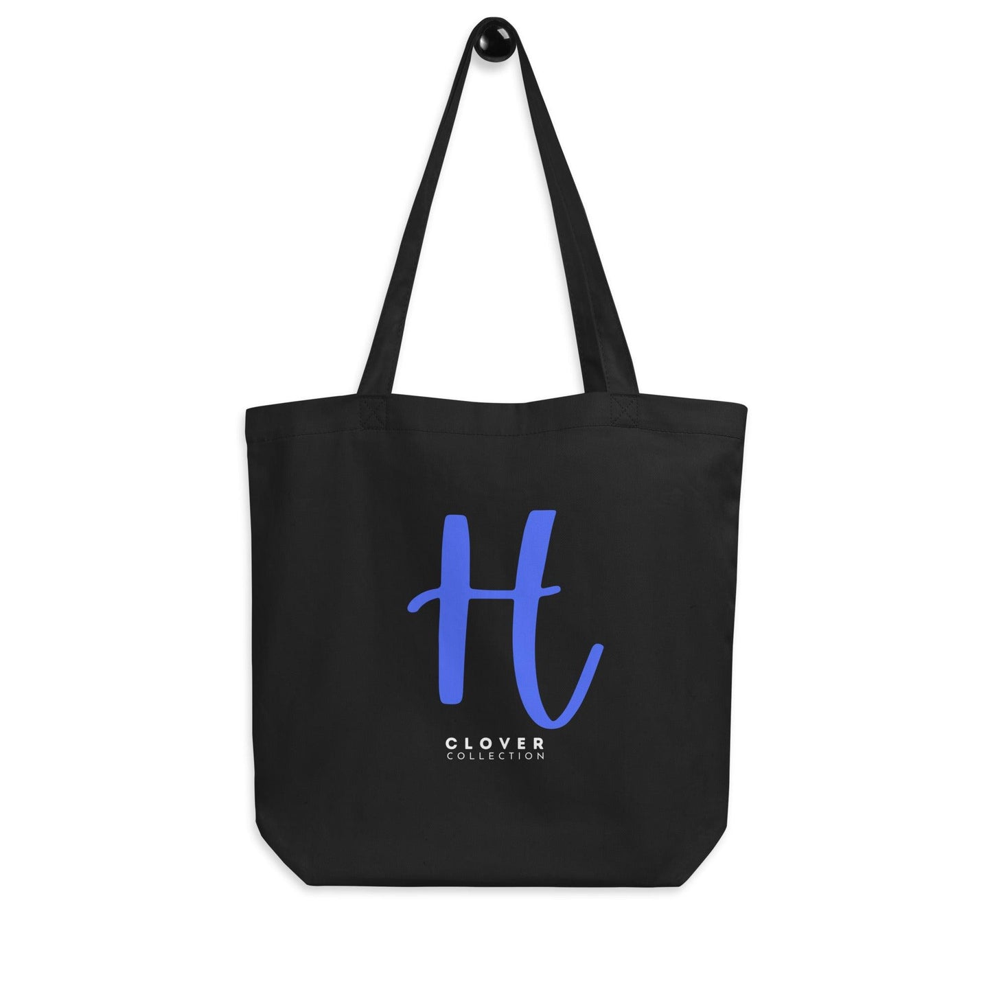 Initial “H” Eco Tote Bag - Clover Collection Shop