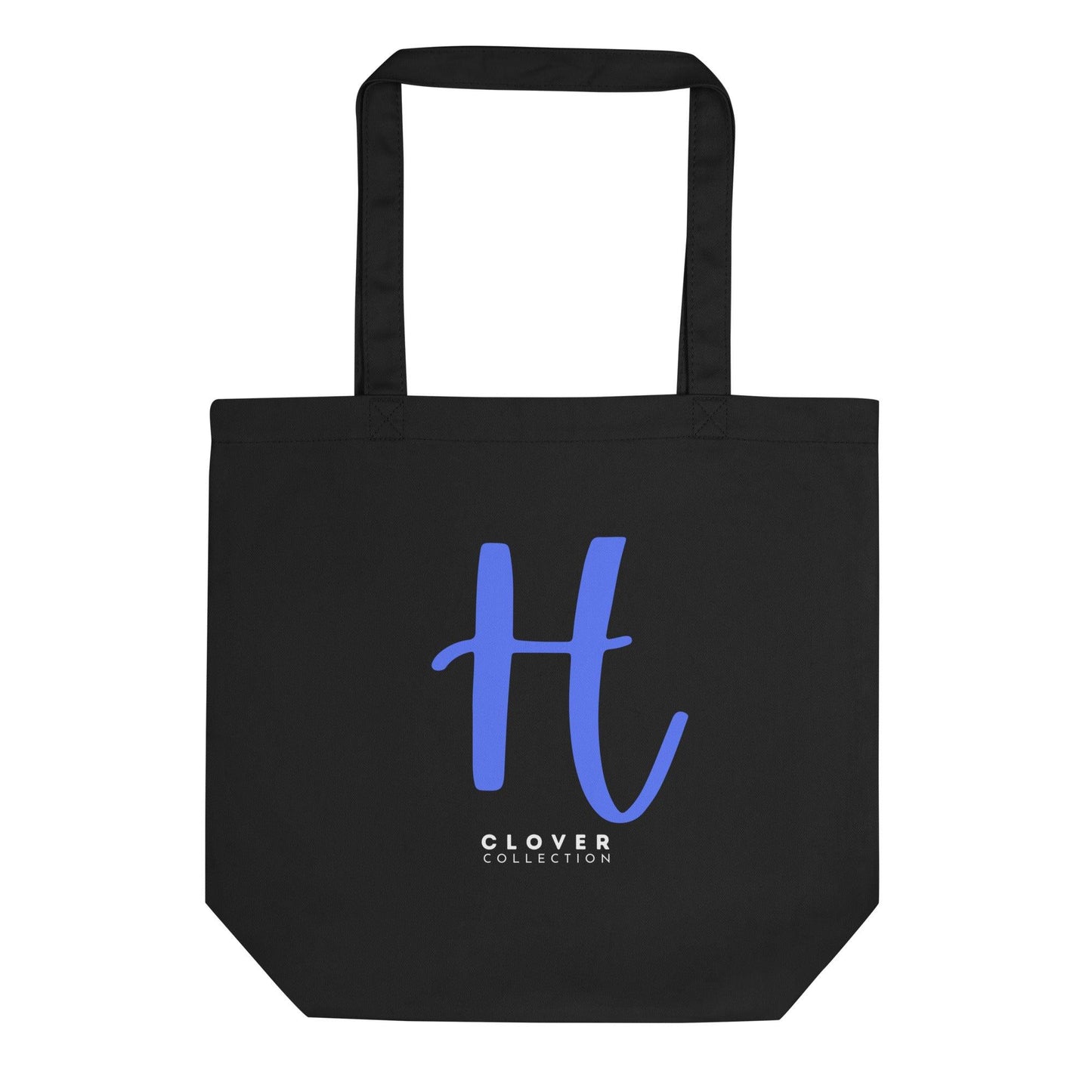 Initial “H” Eco Tote Bag - Clover Collection Shop