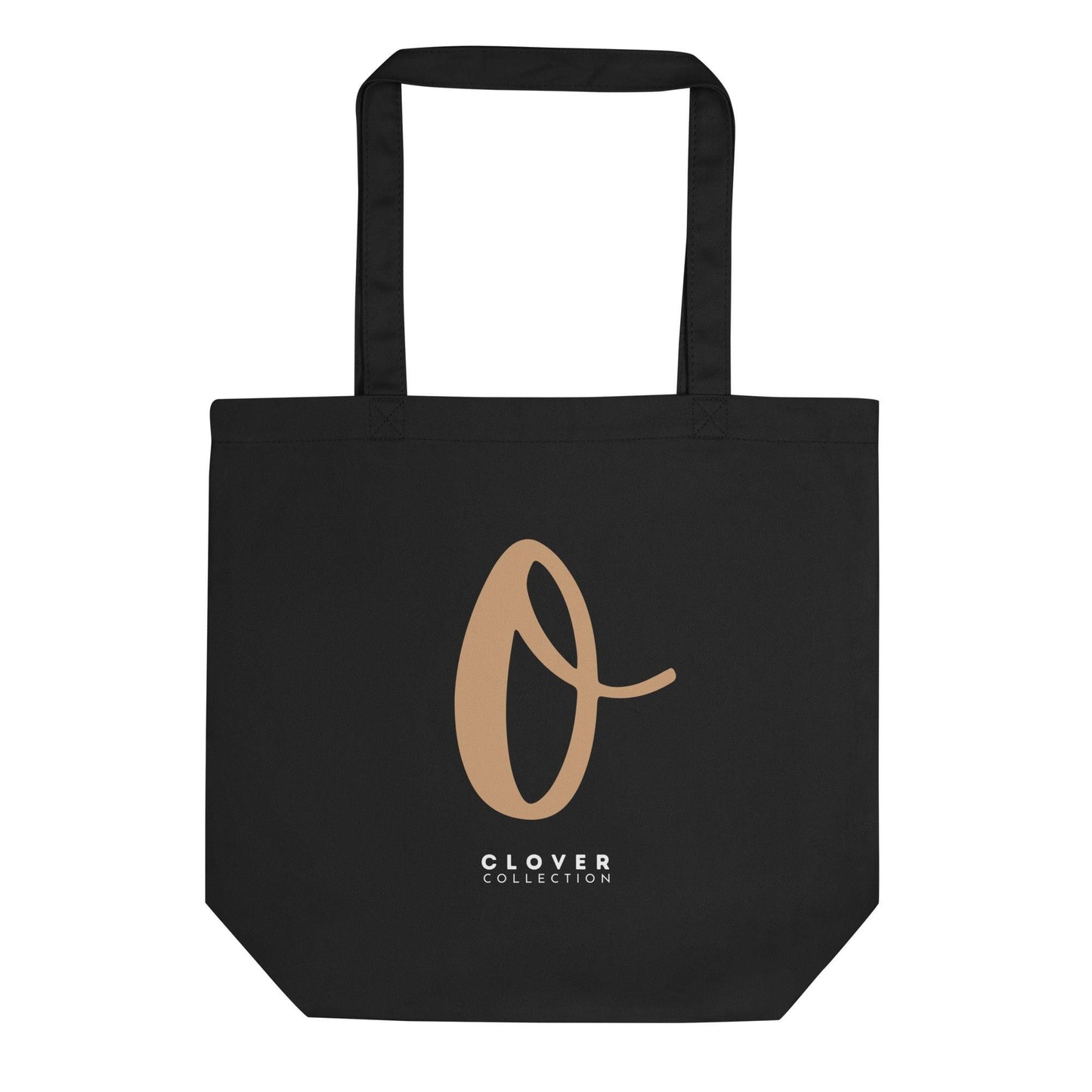 Initial “O” Eco Tote Bag - Clover Collection Shop