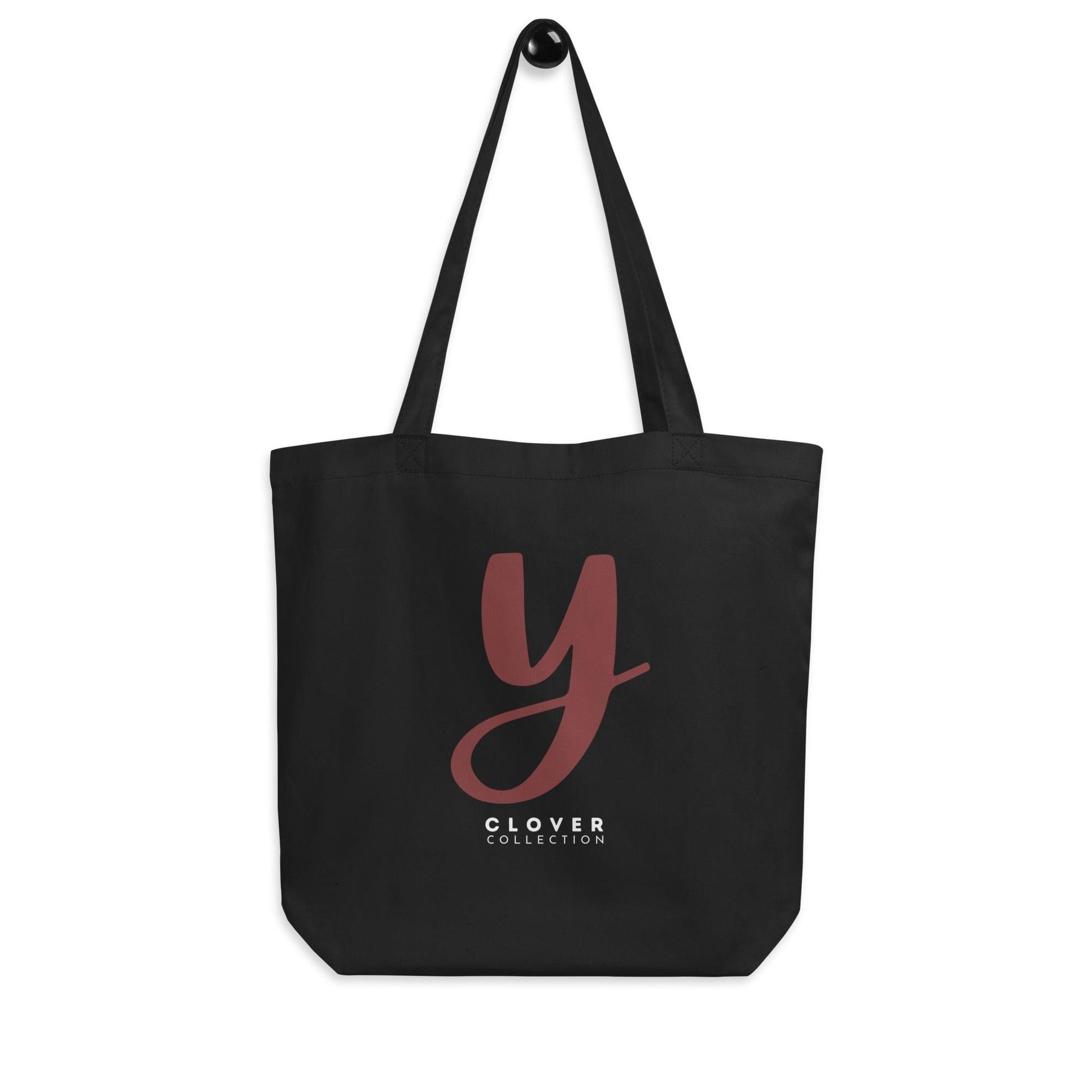 Initial “Y” Eco Tote Bag - Clover Collection Shop