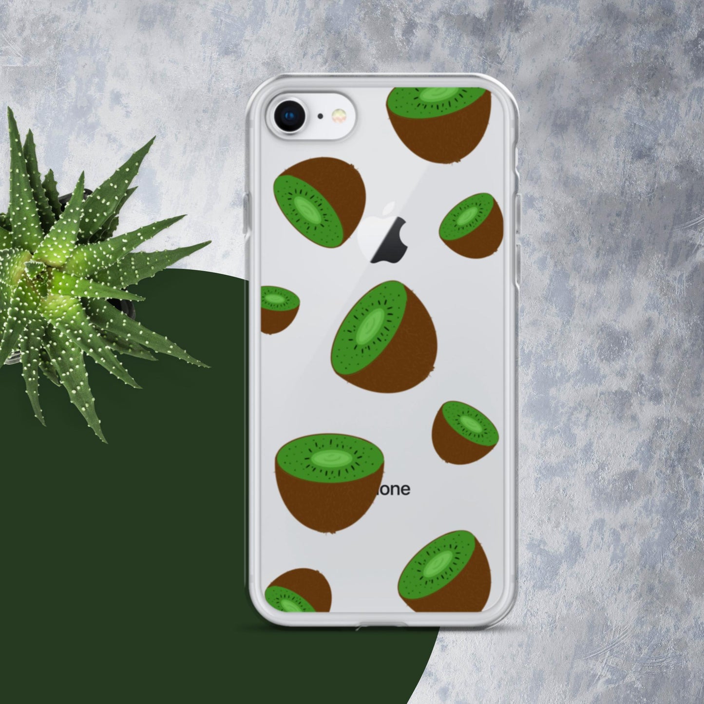 Kiwi Summer-Fruits Clear Case for iPhone® - Clover Collection Shop