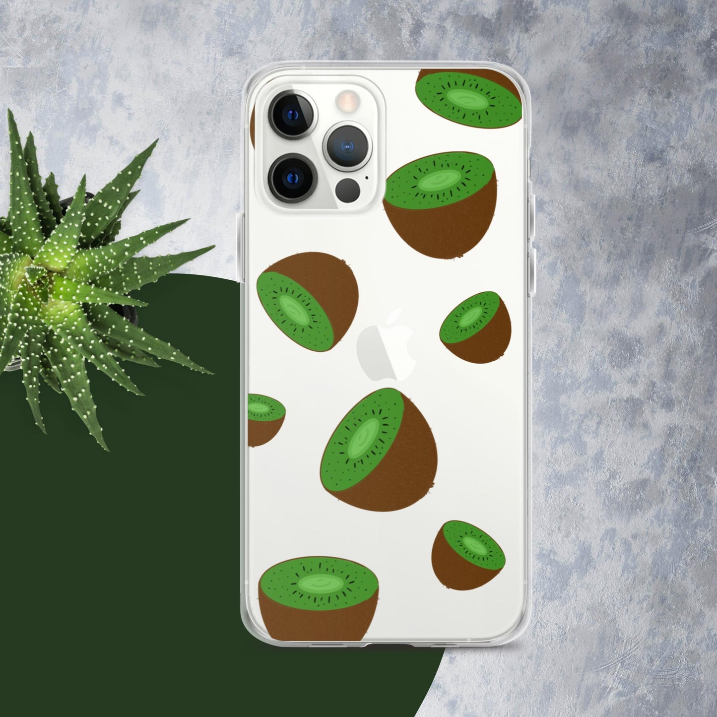 Kiwi Summer-Fruits Clear Case for iPhone® - Clover Collection Shop