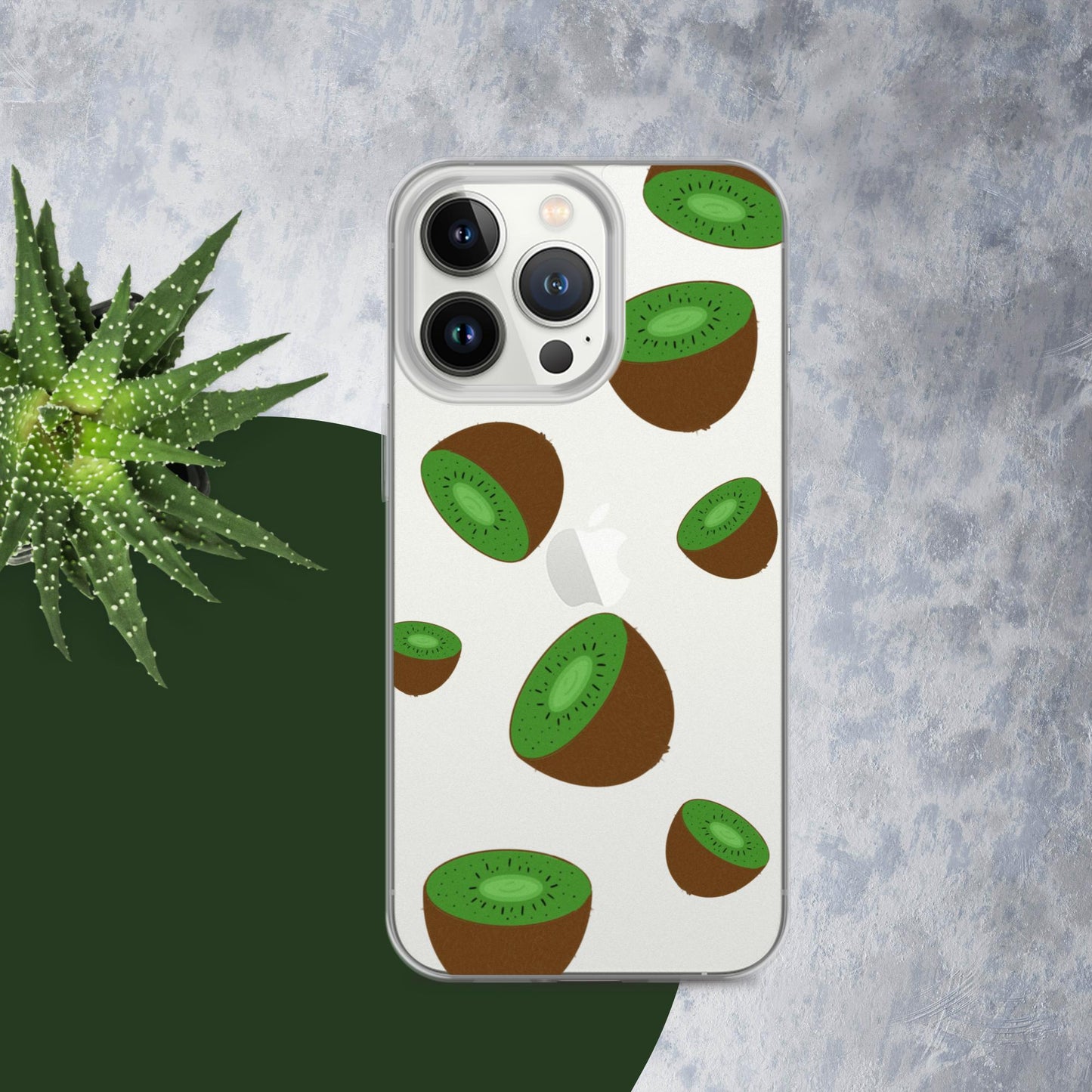 Kiwi Summer-Fruits Clear Case for iPhone® - Clover Collection Shop