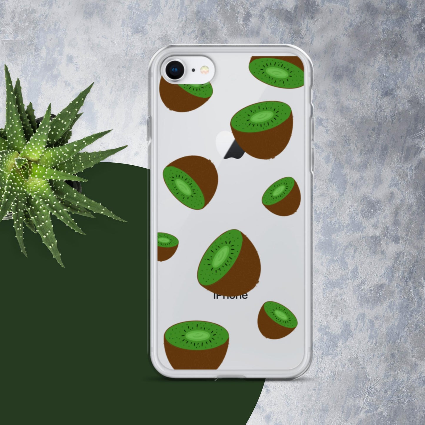 Kiwi Summer-Fruits Clear Case for iPhone® - Clover Collection Shop