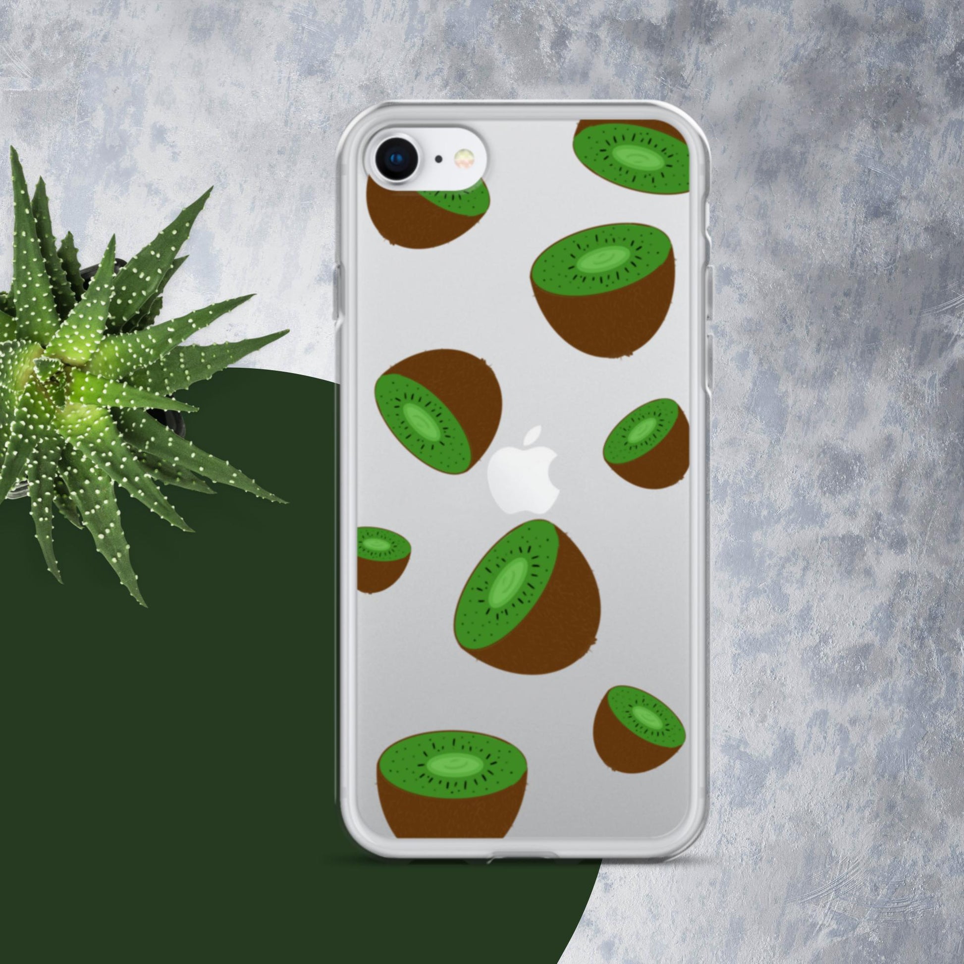 Kiwi Summer-Fruits Clear Case for iPhone® - Clover Collection Shop