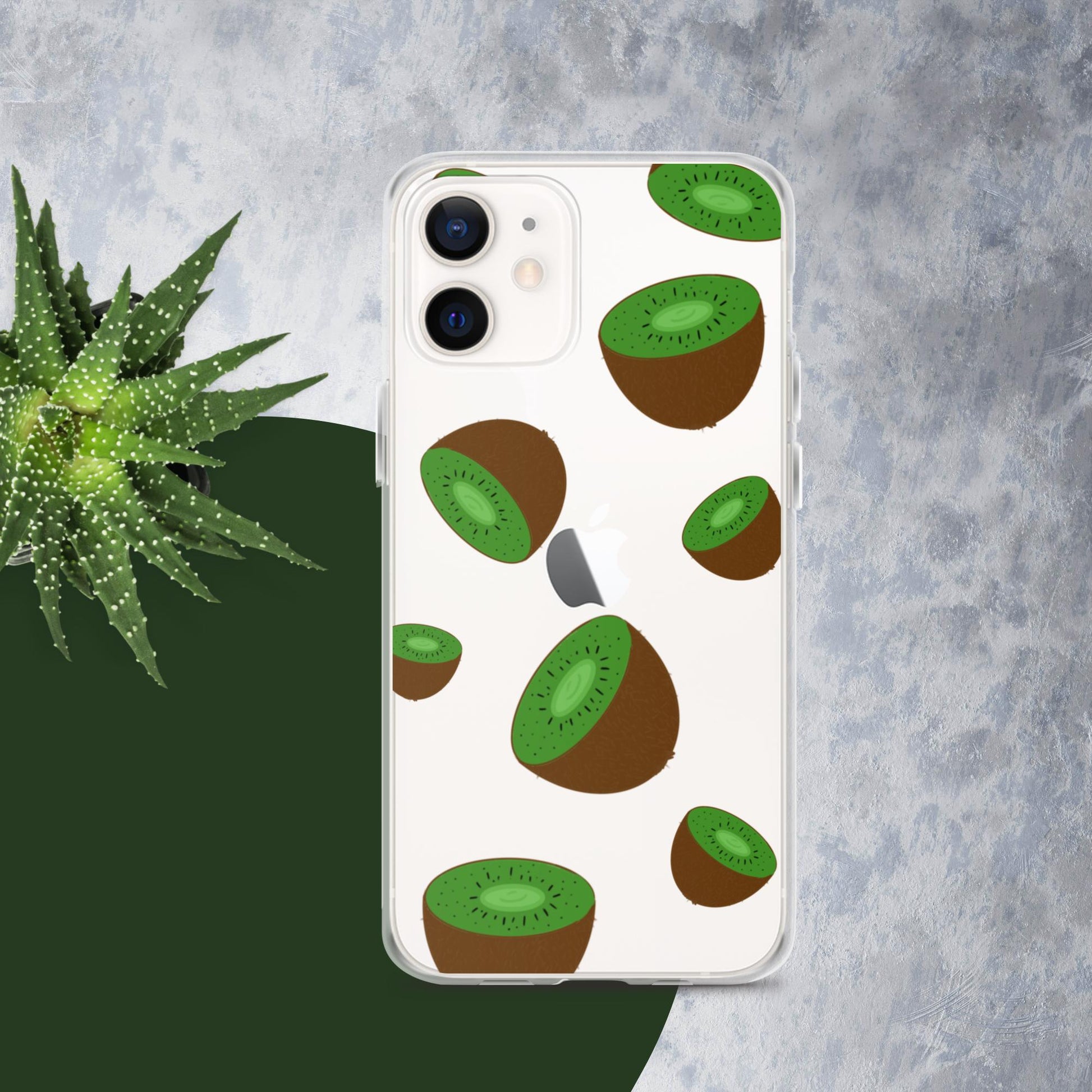 Kiwi Summer-Fruits Clear Case for iPhone® - Clover Collection Shop