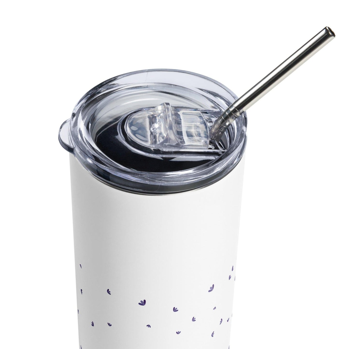 Lavender Stainless Steel Tumbler - Clover Collection Shop