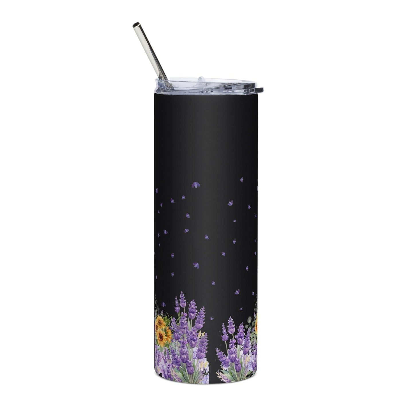 Lavender Stainless Steel Tumbler - Clover Collection Shop