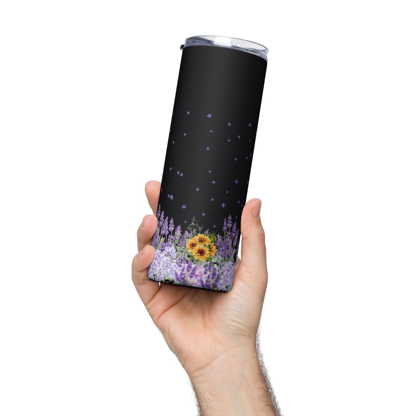 Lavender Stainless Steel Tumbler - Clover Collection Shop