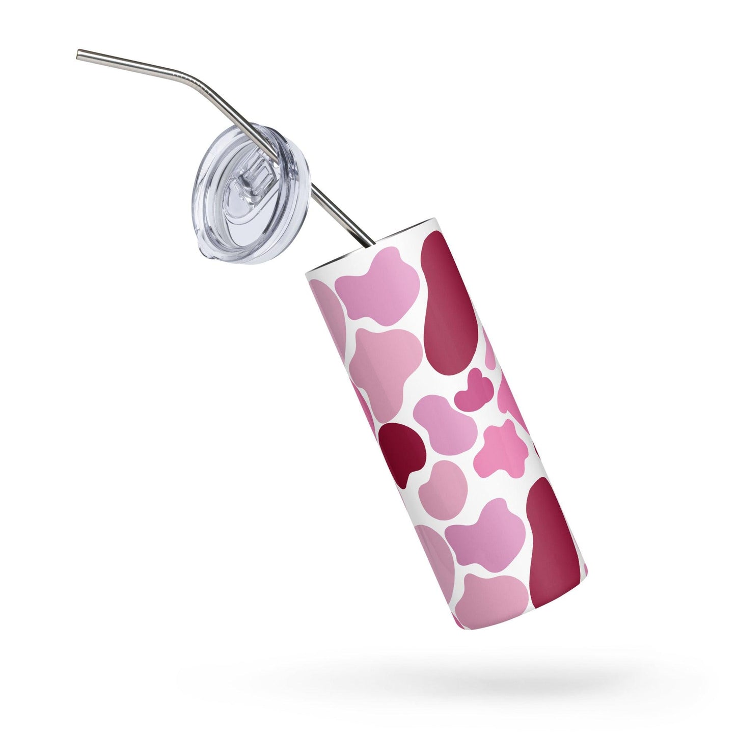 Pink Patch Stainless Steel Tumbler - Clover Collection Shop