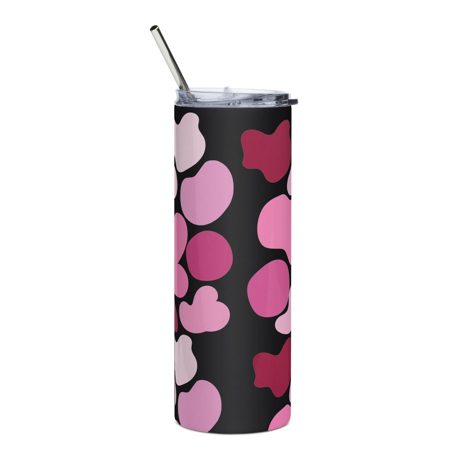 Pink Patch Stainless Steel Tumbler - Clover Collection Shop