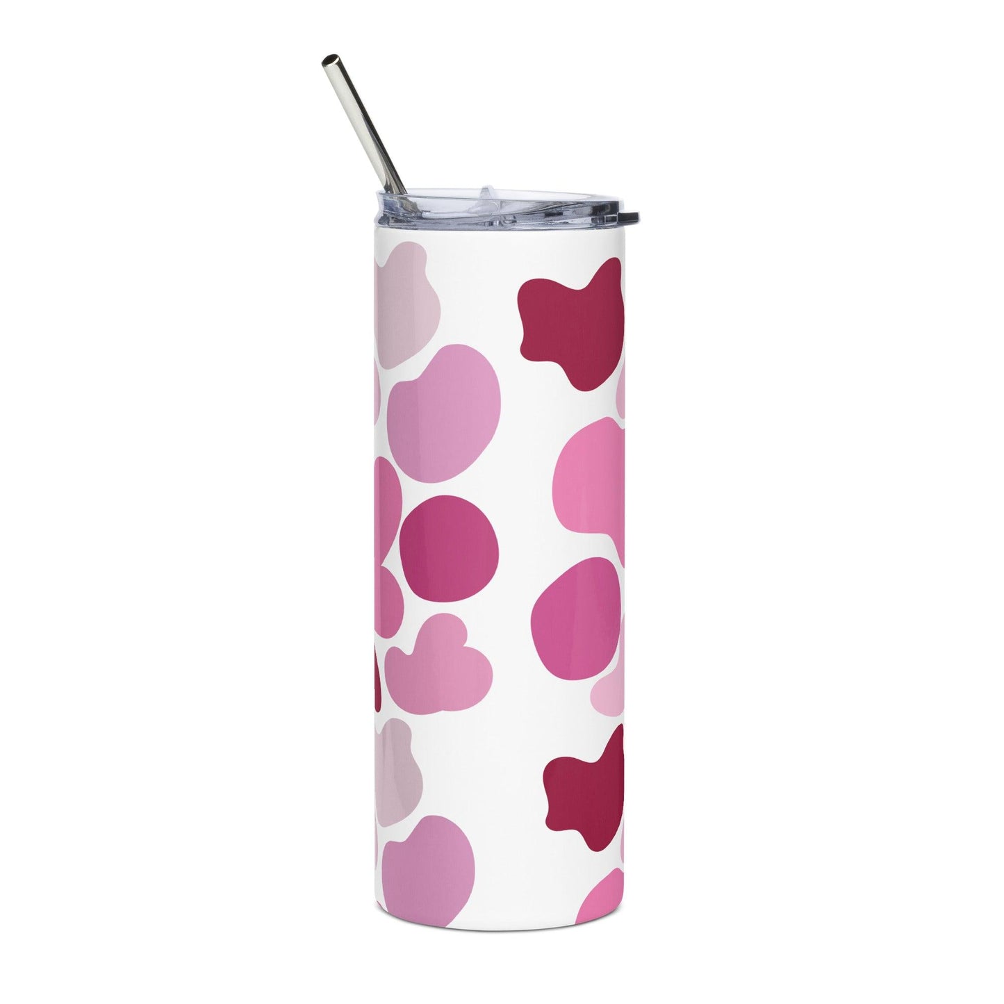 Pink Patch Stainless Steel Tumbler - Clover Collection Shop