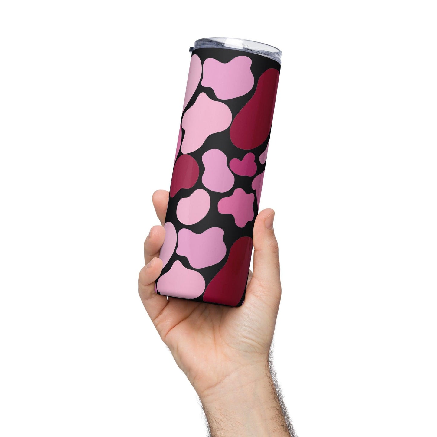 Pink Patch Stainless Steel Tumbler - Clover Collection Shop