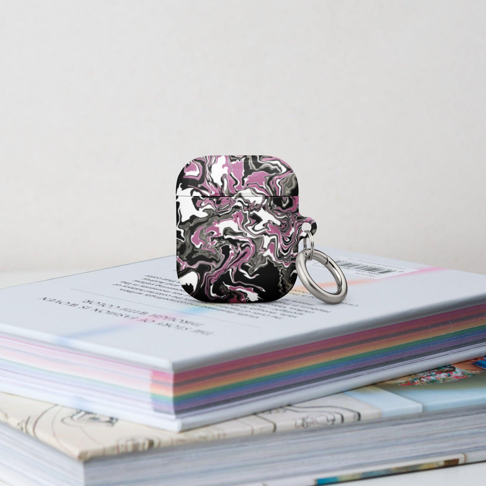 Pink Quartz Marble AirPods® Case - Clover Collection Shop