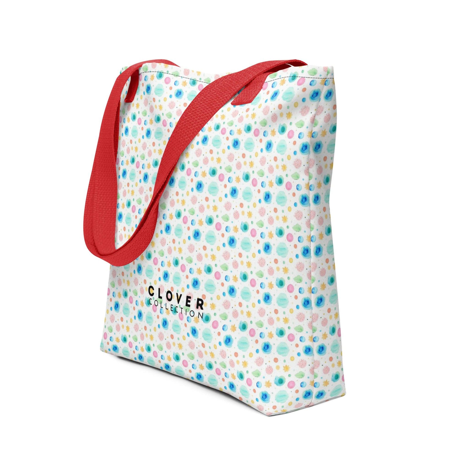 Premium Water Paint Tote Bag - Clover Collection Shop