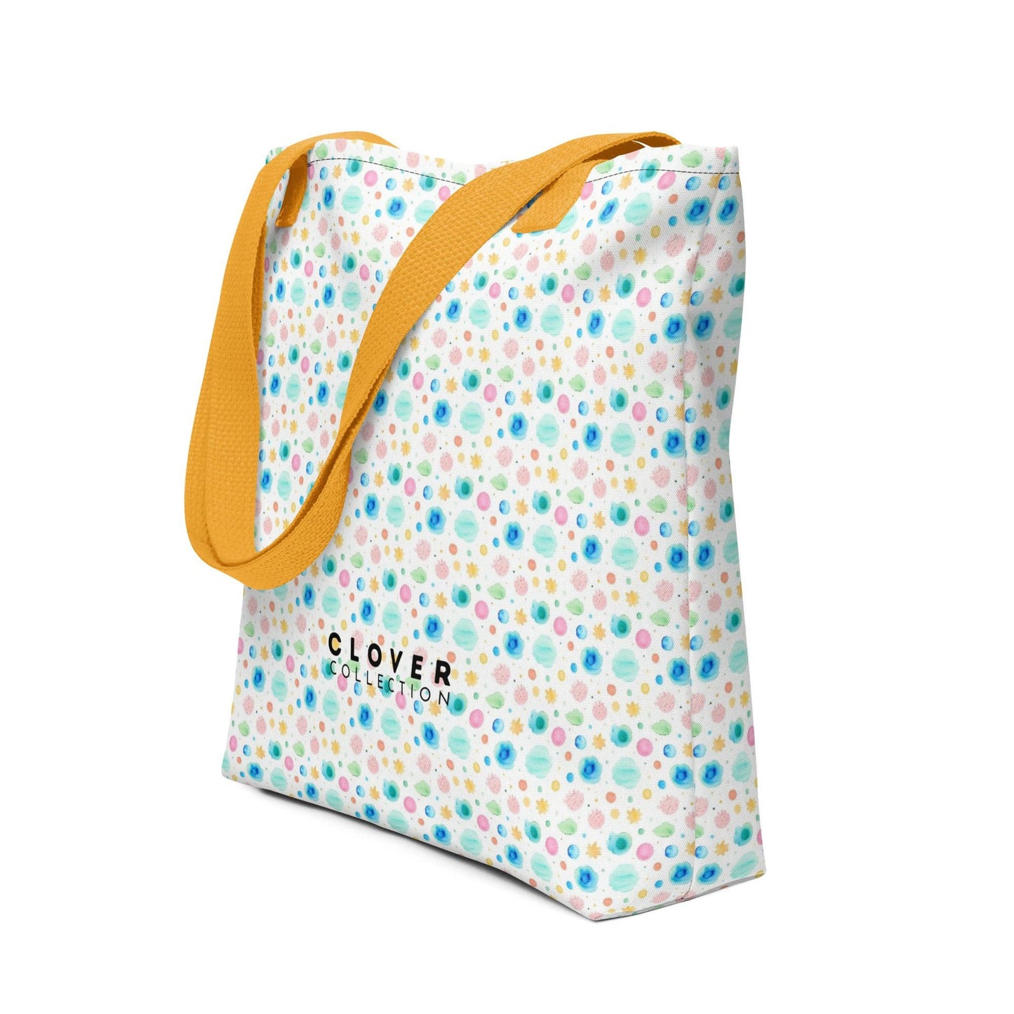 Premium Water Paint Tote Bag - Clover Collection Shop