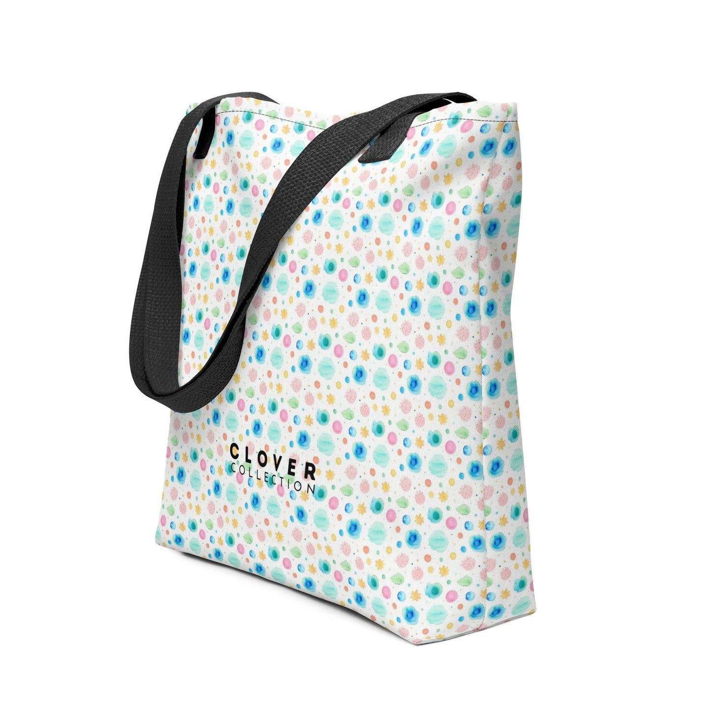 Premium Water Paint Tote Bag - Clover Collection Shop