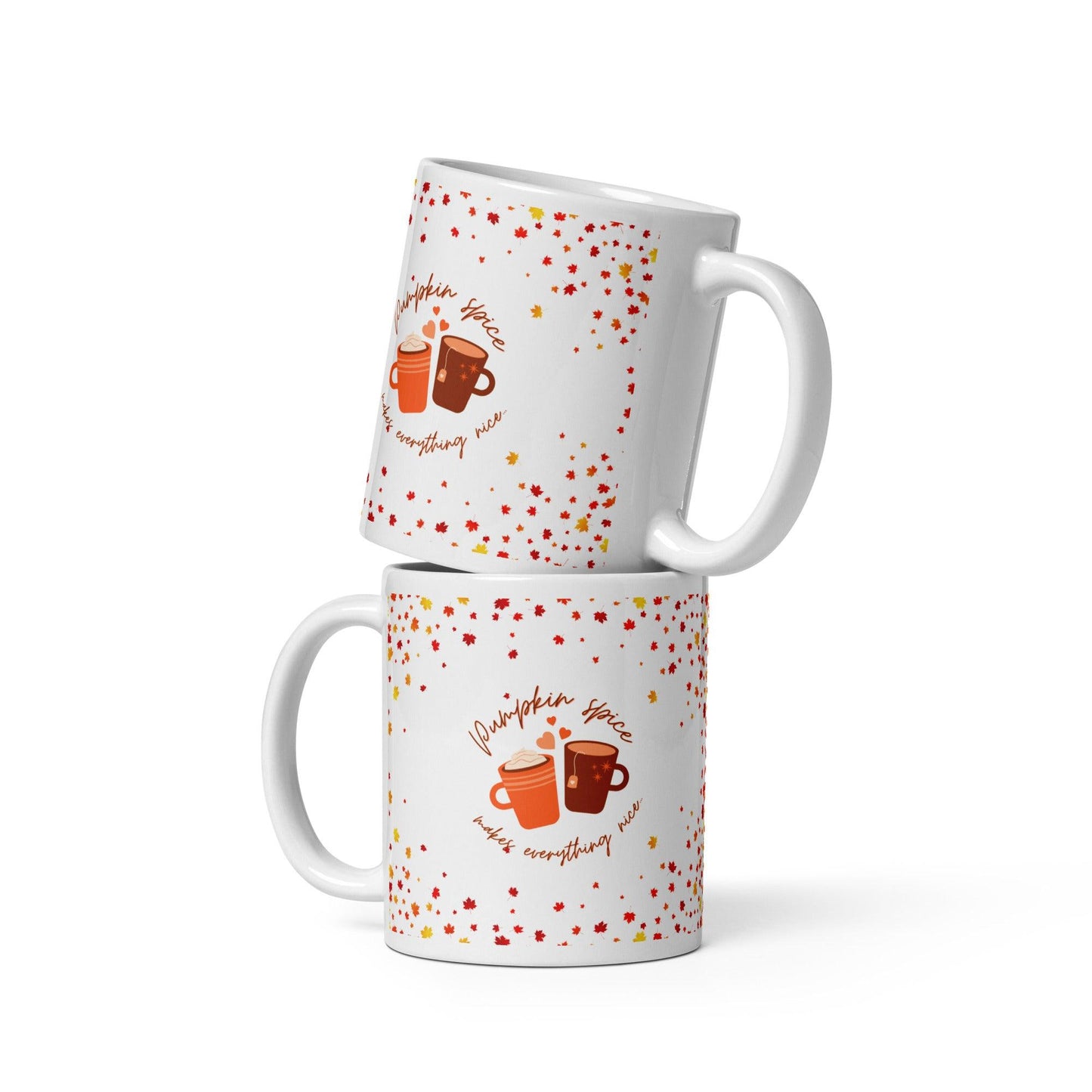 “Pumpkin Spice makes everything nice..” Mug - Clover Collection Shop