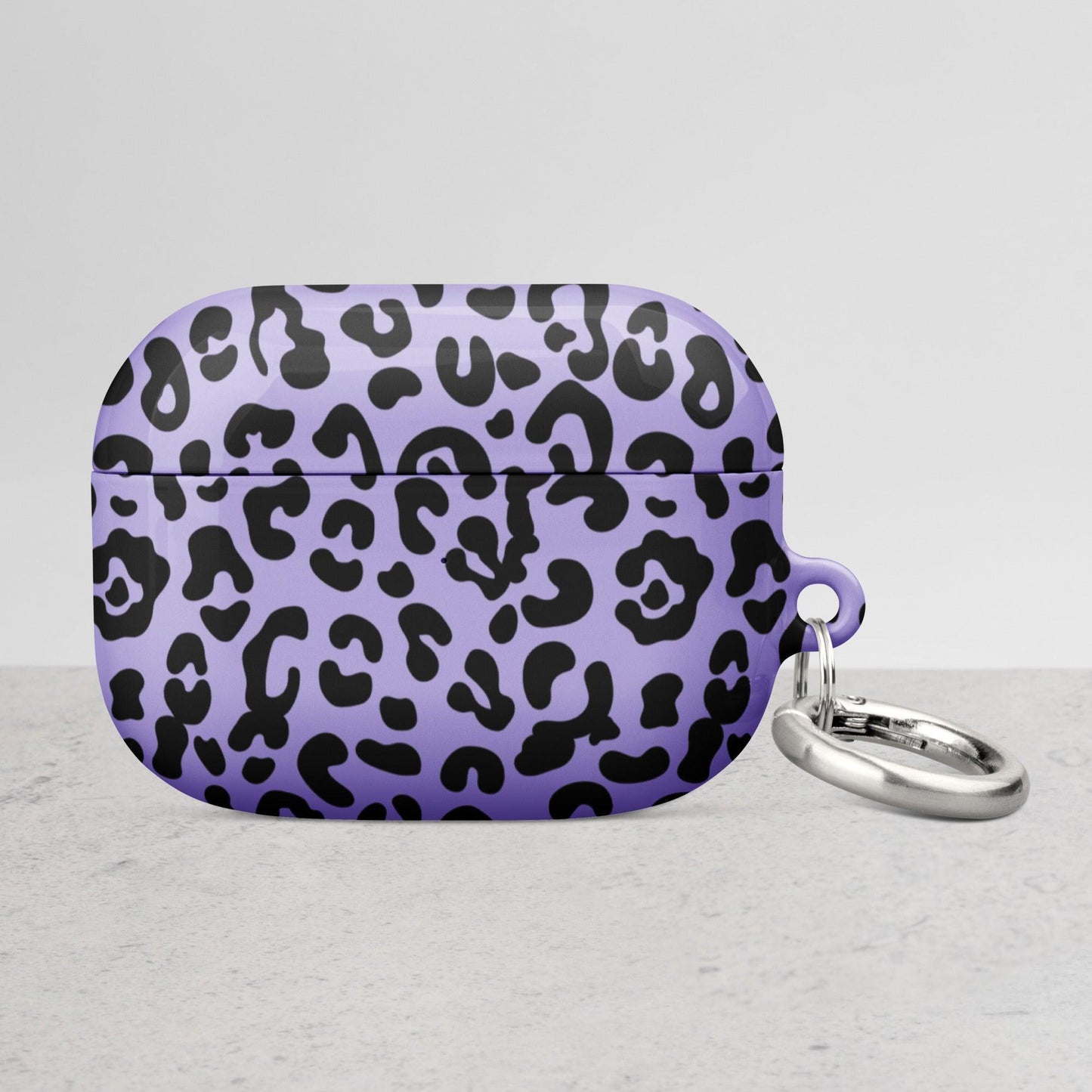 Purple Cheetah Print Case for AirPods® - Clover Collection Shop