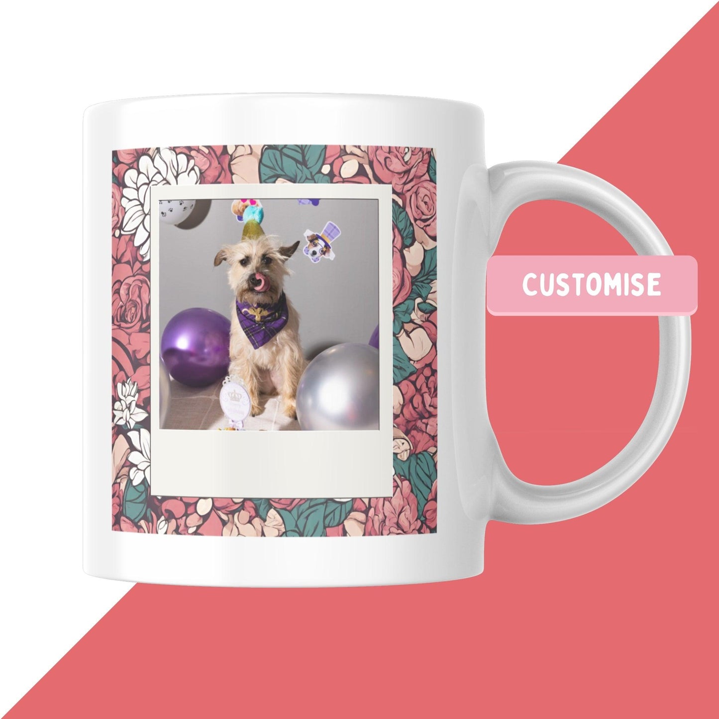 Rose Polaroid Mug - Clover Collection Shop