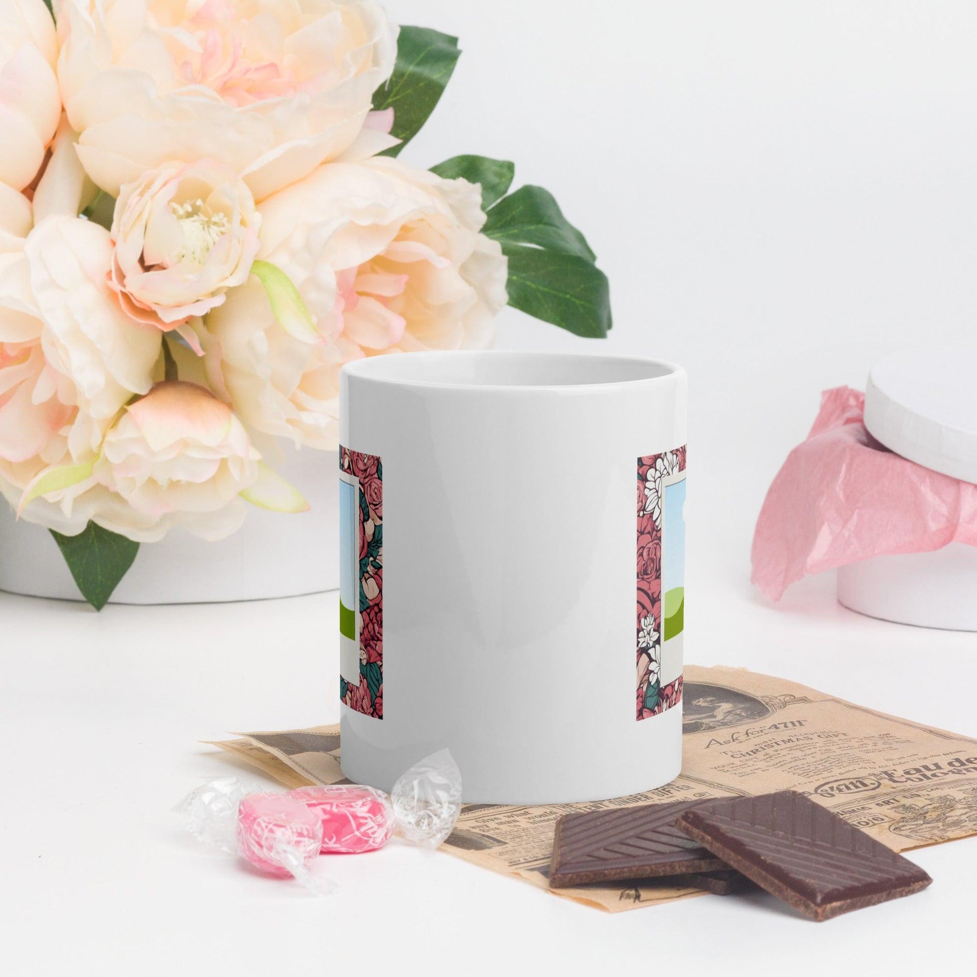 Rose Polaroid Mug - Clover Collection Shop