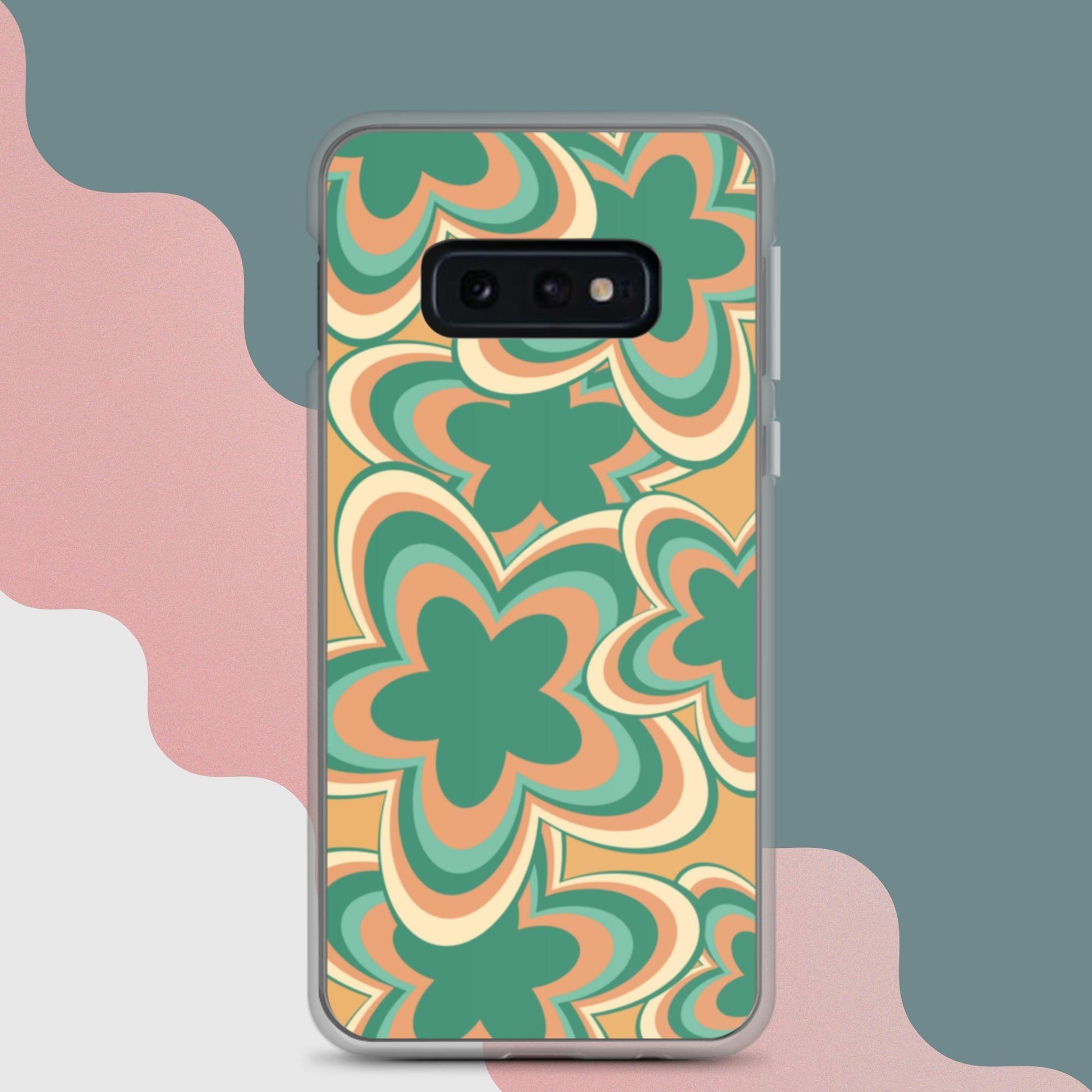 Stary Waves Summer Vibes Clear Case for Samsung® - Clover Collection Shop